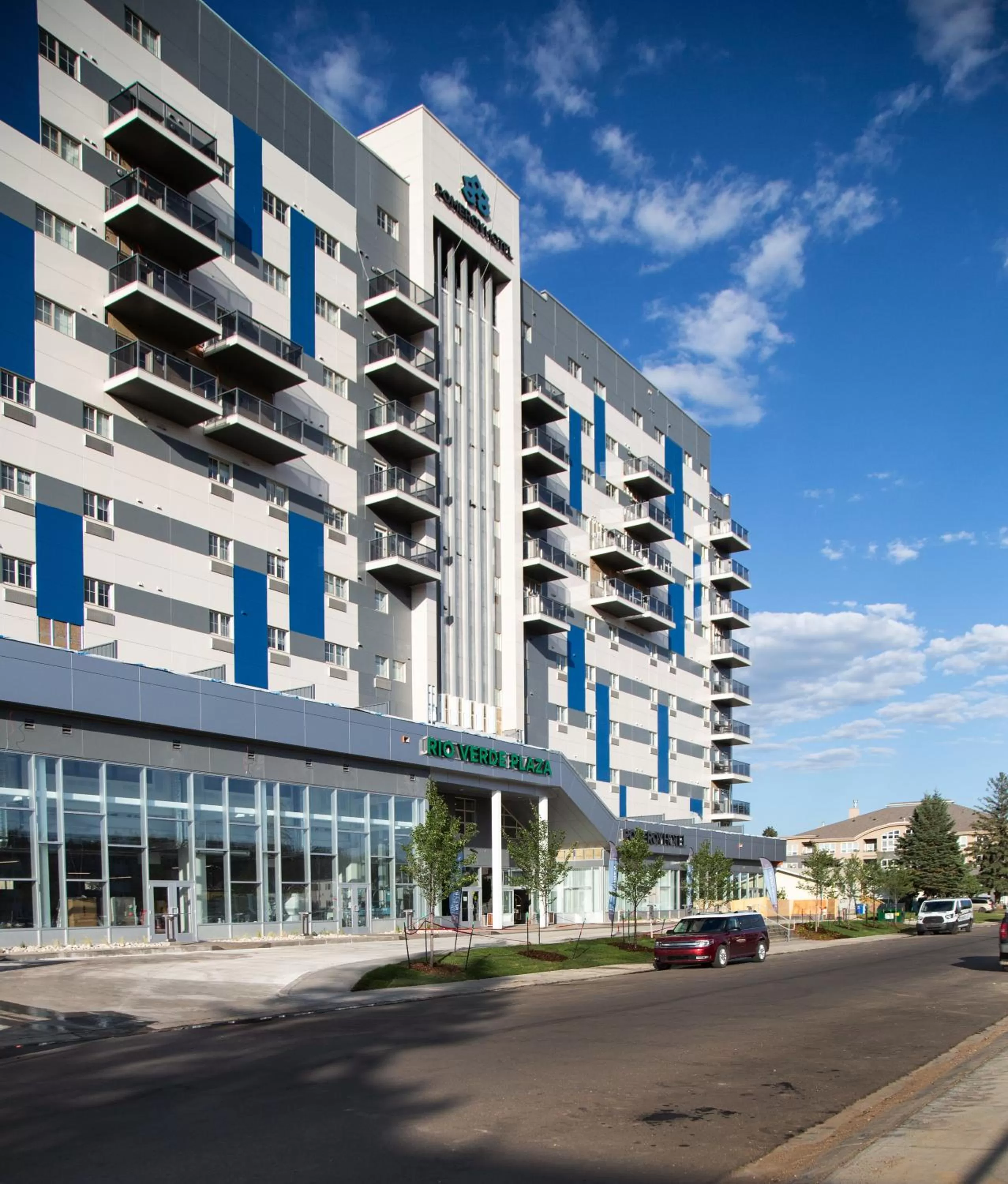 Property building in Pomeroy Hotel Fort McMurray