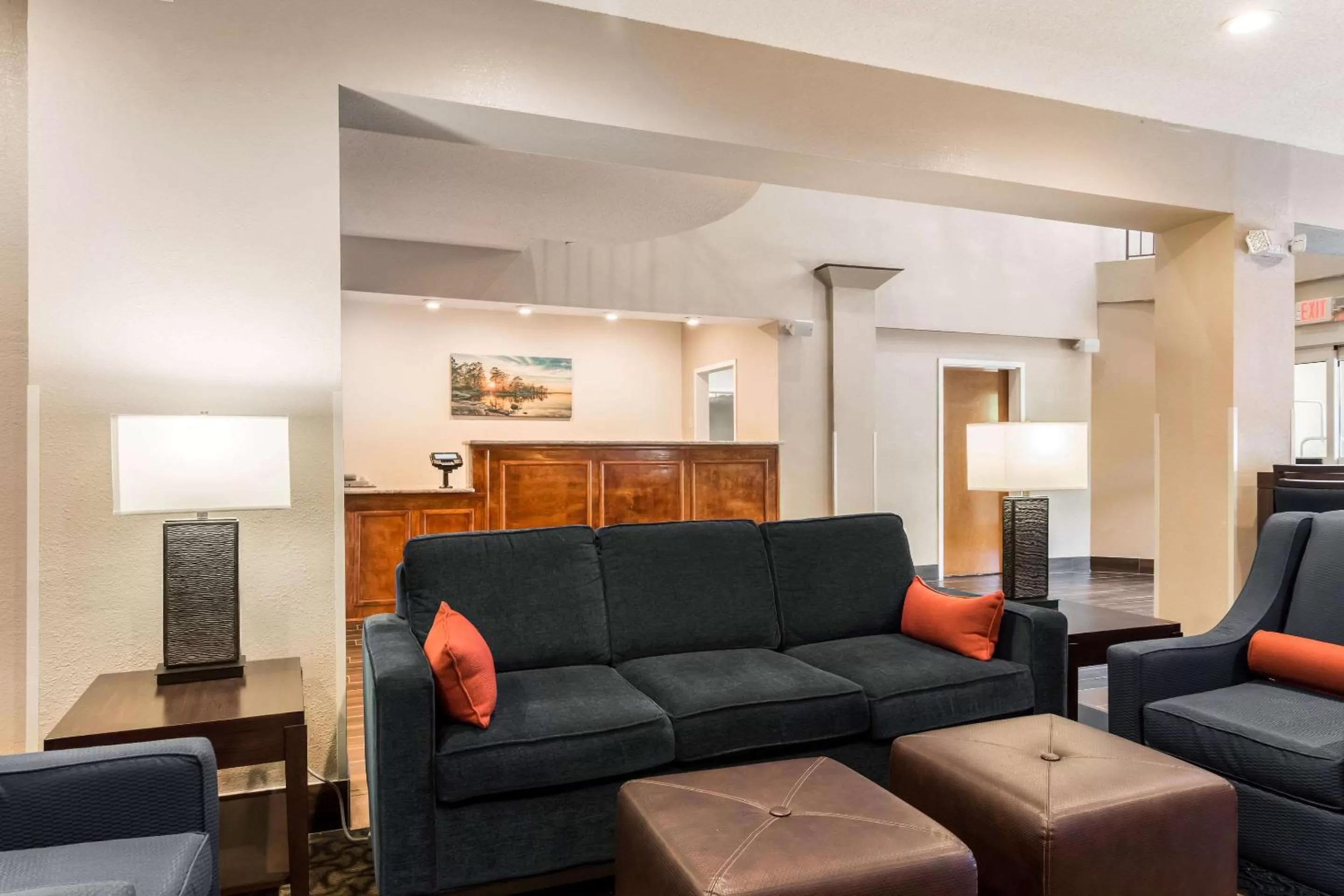 Lobby or reception in Comfort Suites Eufaula North
