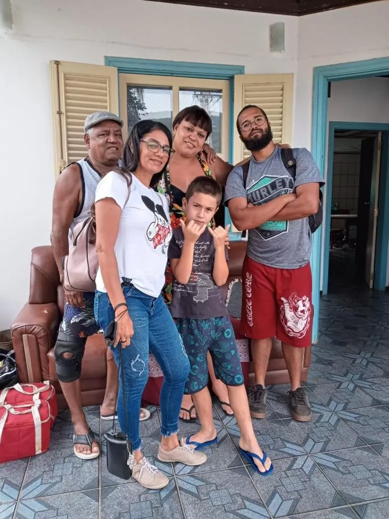 Family in Hospedagem Pousada Fantasia Paraty
