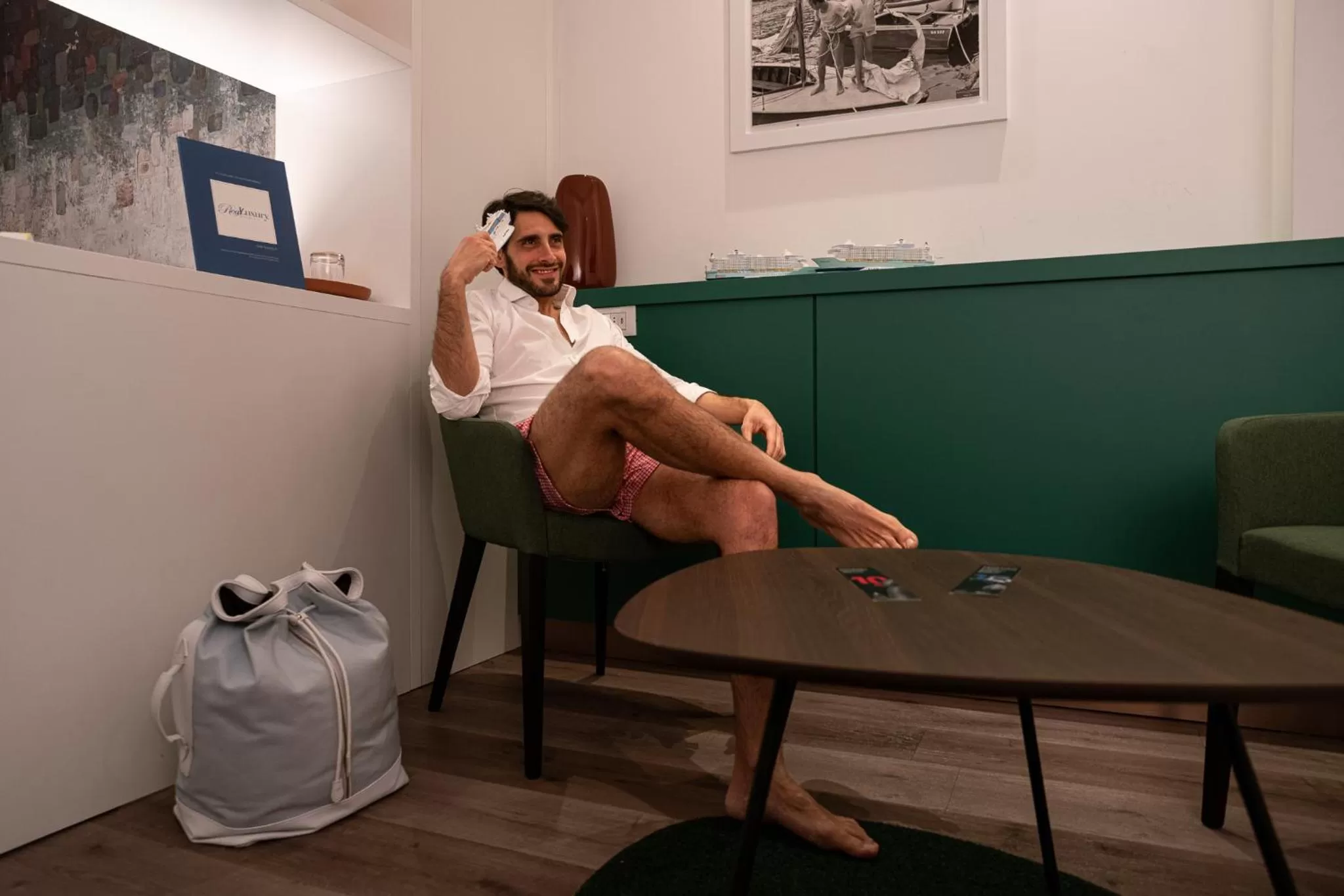 People in Smart Hotel Napoli