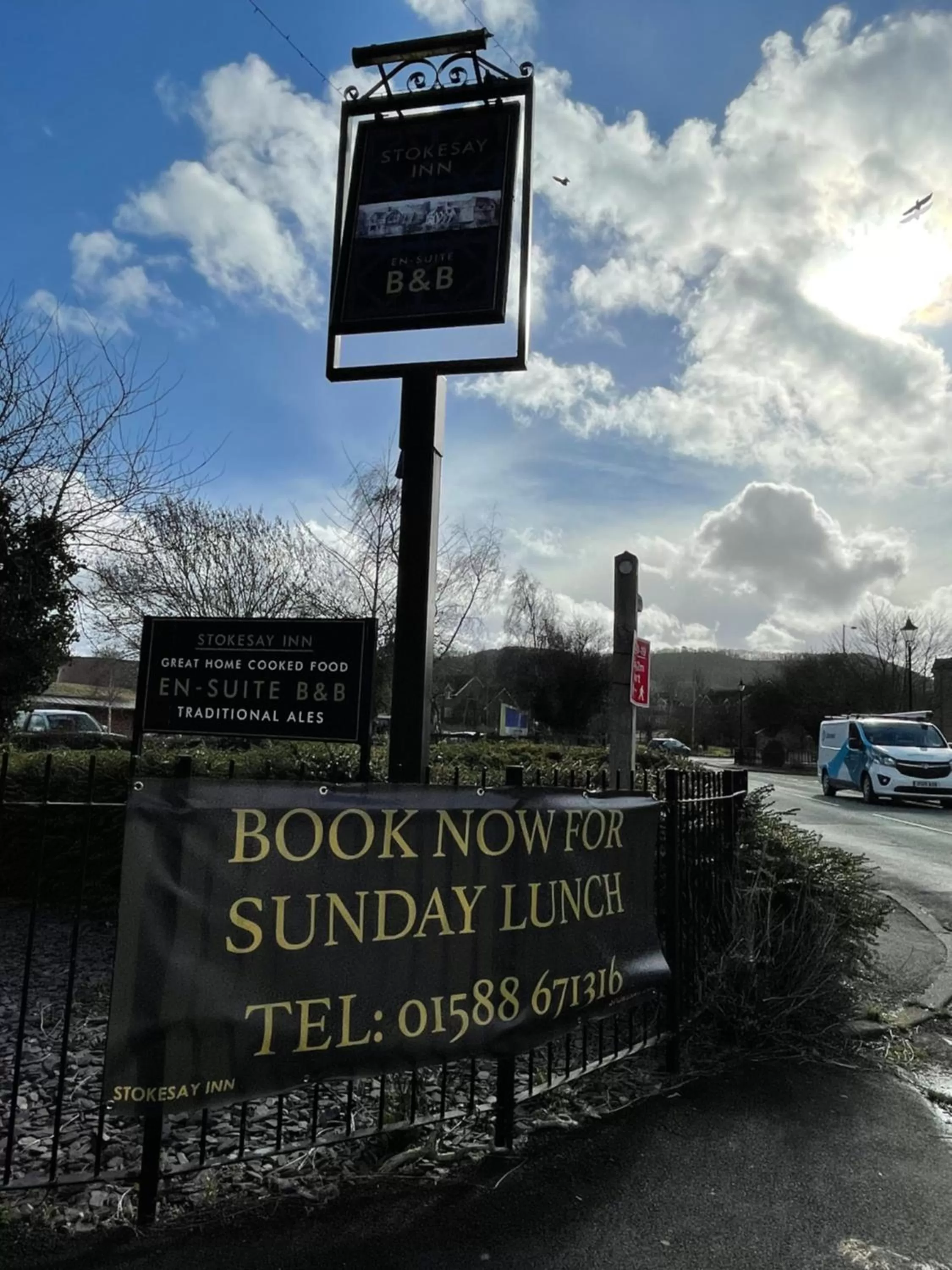 Property Logo/Sign in The Stokesay Inn & B&B