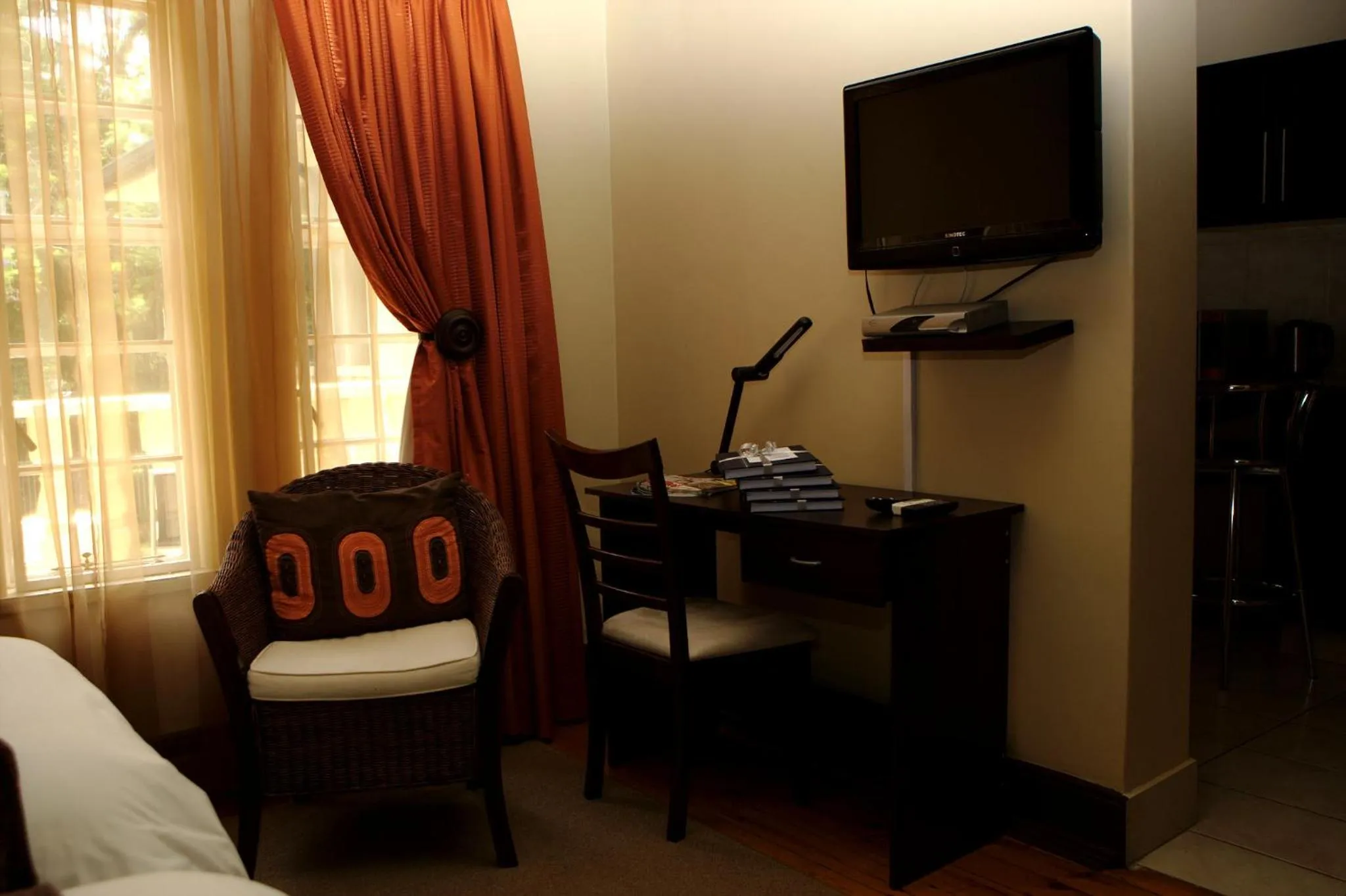 Seating area in Goodey's Guesthouse