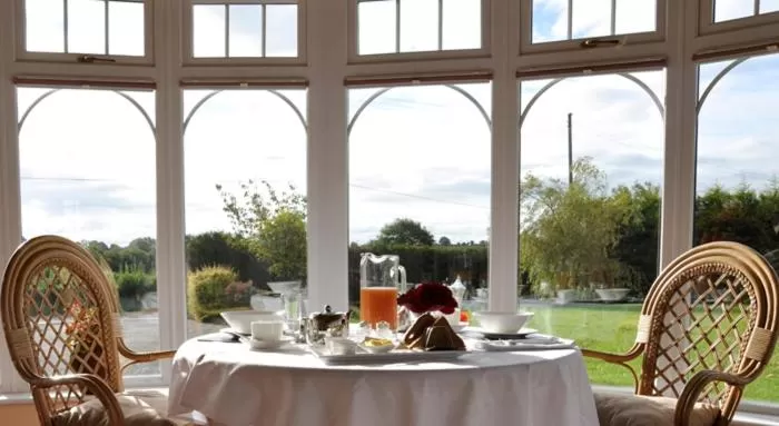Continental breakfast in Cherryville House