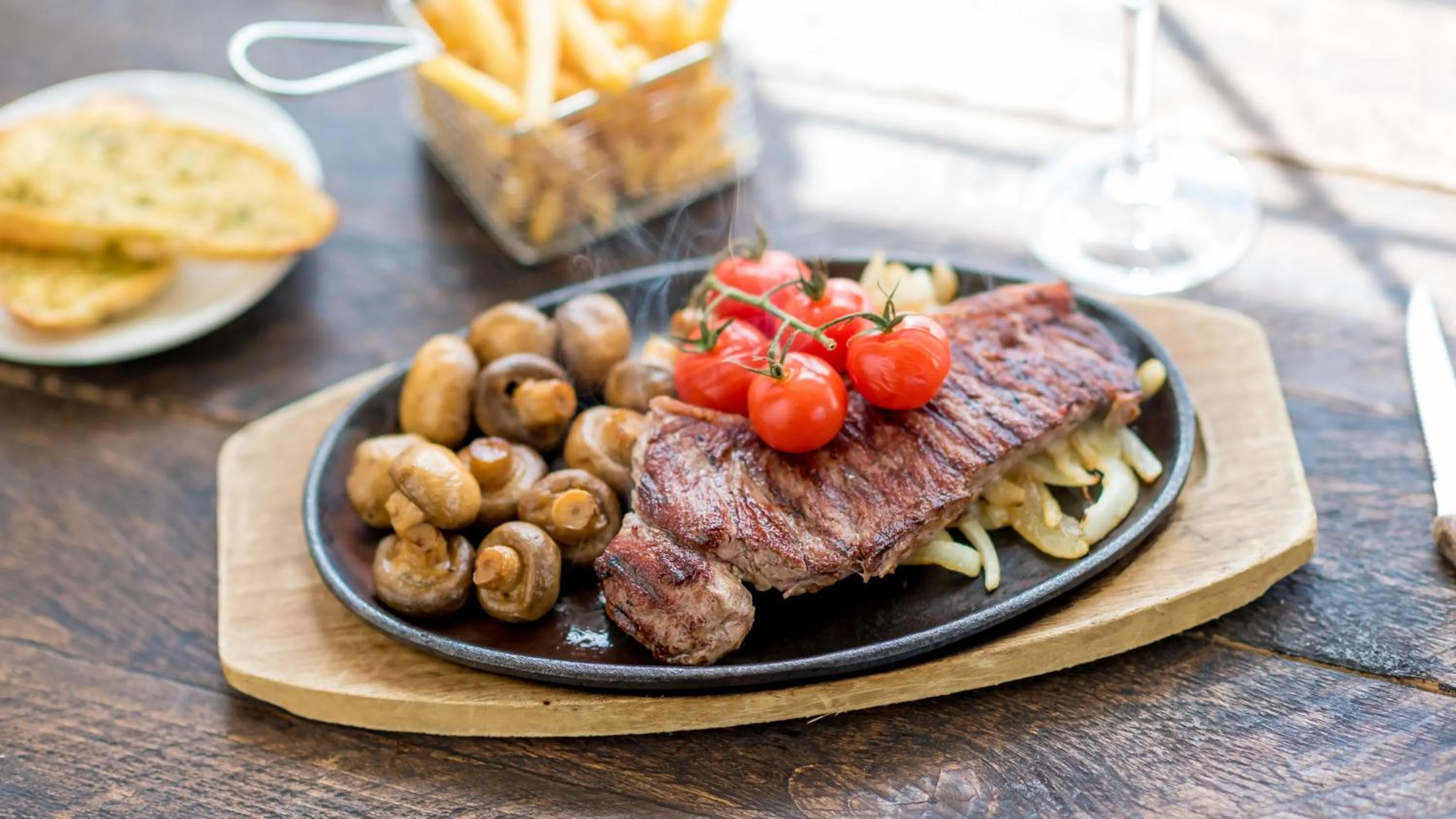 Food close-up in The Devon Hotel