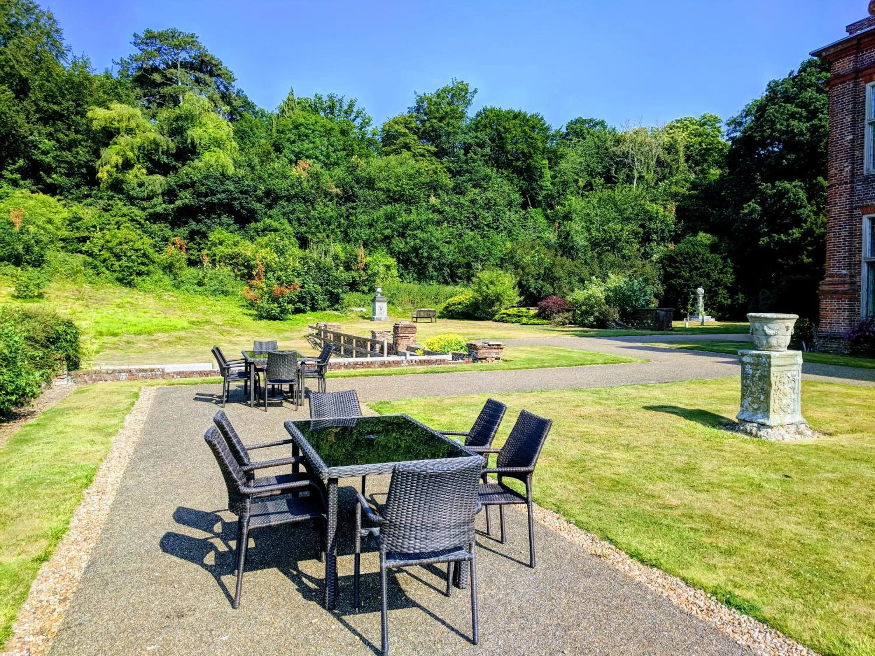 Garden in Broome Park Hotel