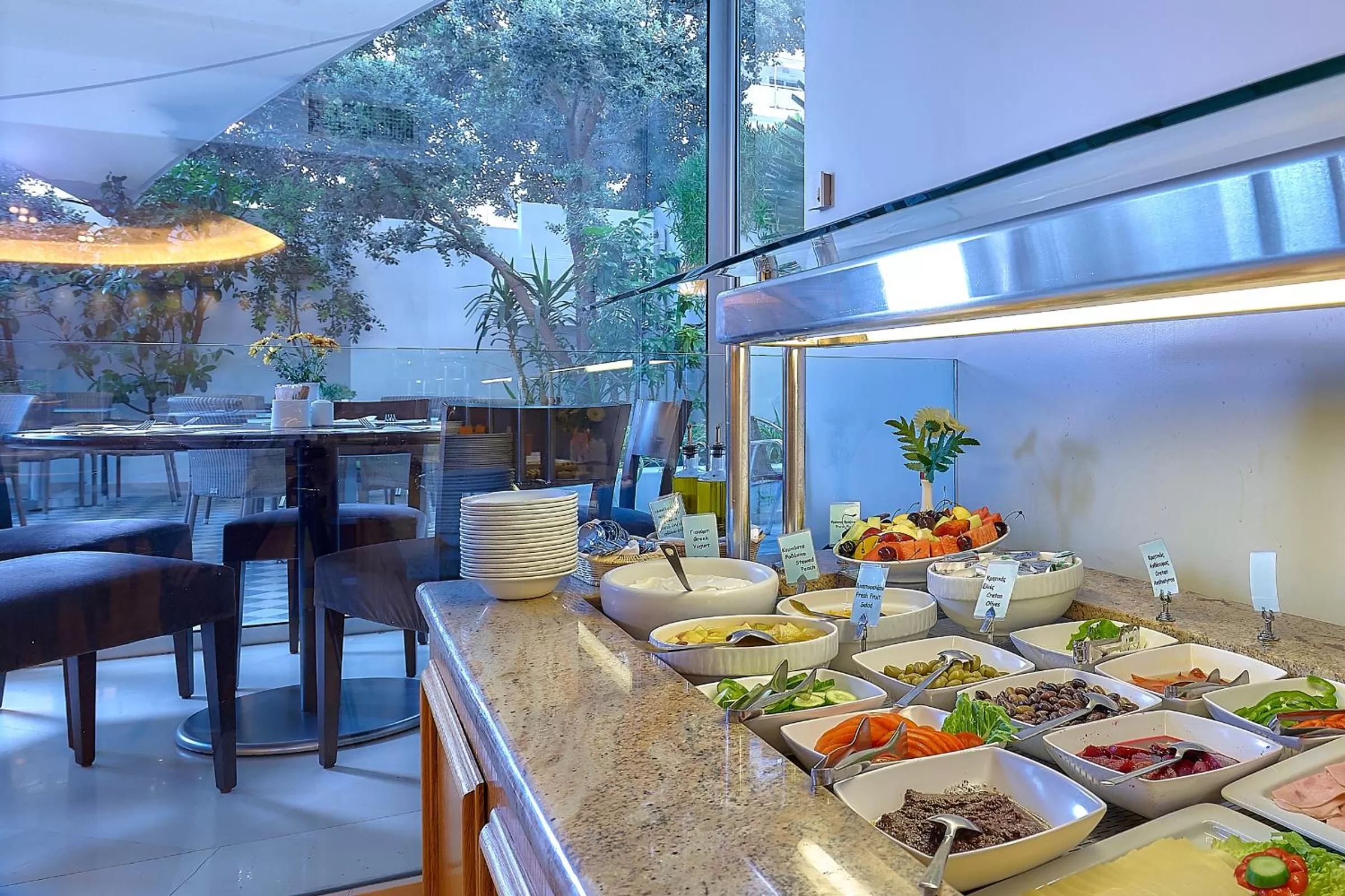 Breakfast in Atrion Hotel