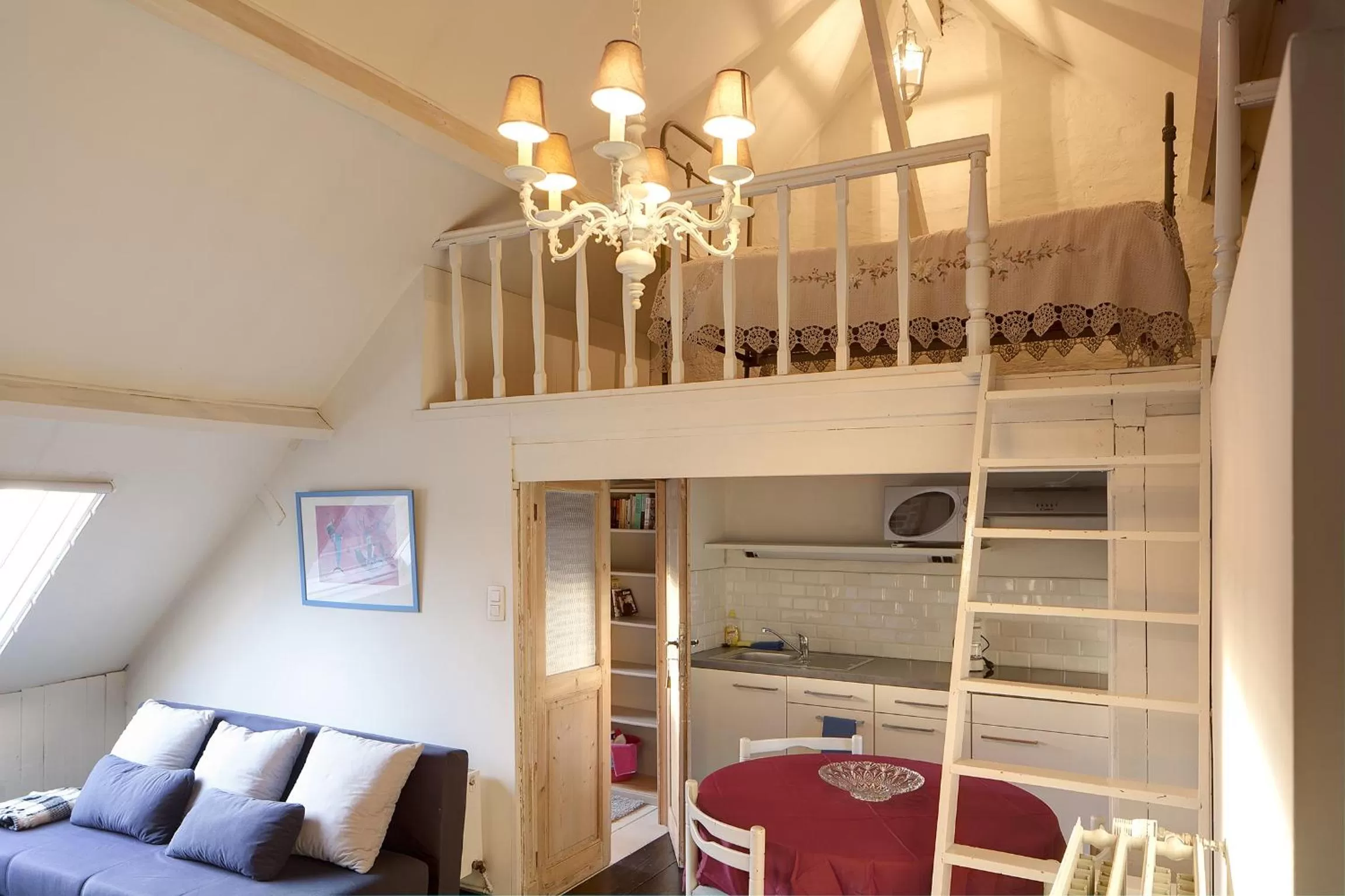 Double Room with View in B&B In Bruges