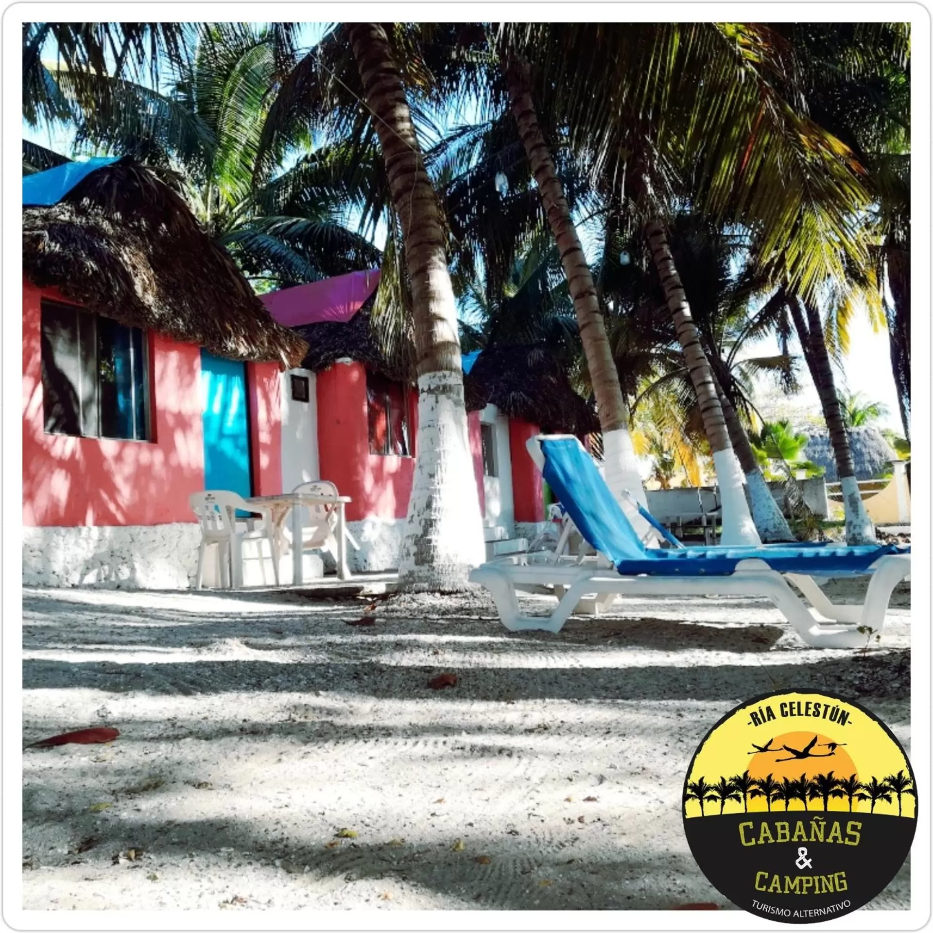 Cabañas Camping Ria Celestun