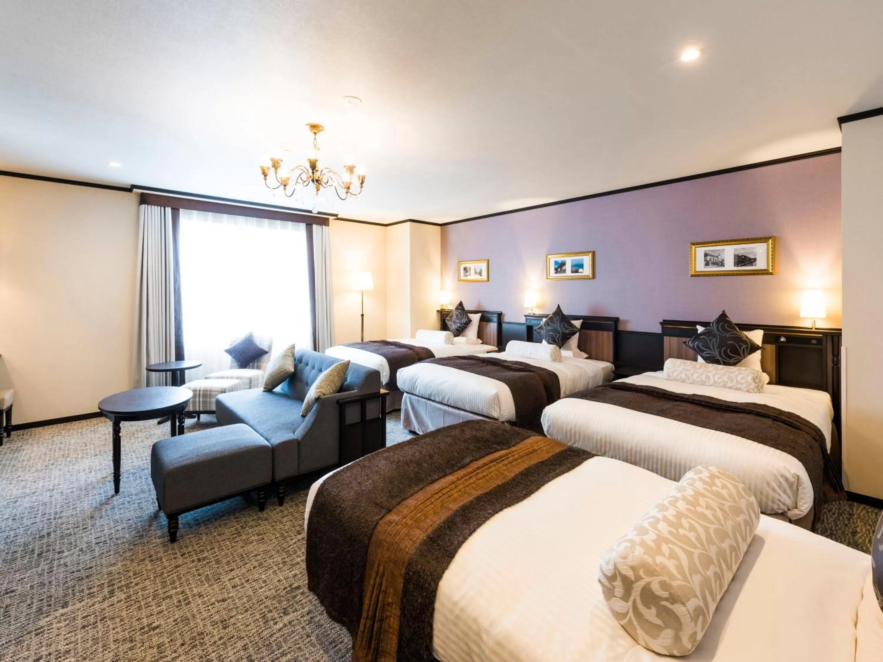 Photo of the whole room, Bed in Hotel Sonia Otaru