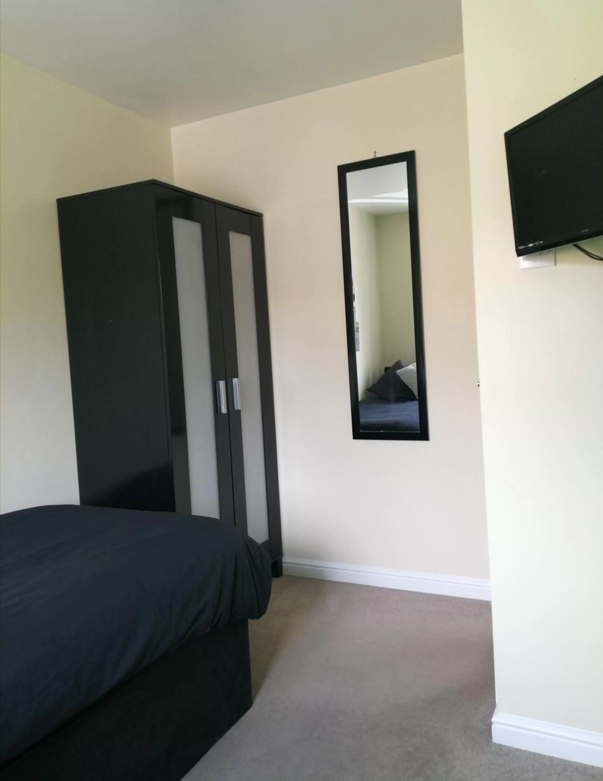 Bed, TV/Entertainment Center in 59 Halstead - Gorgeous single bedroom with private bathroom