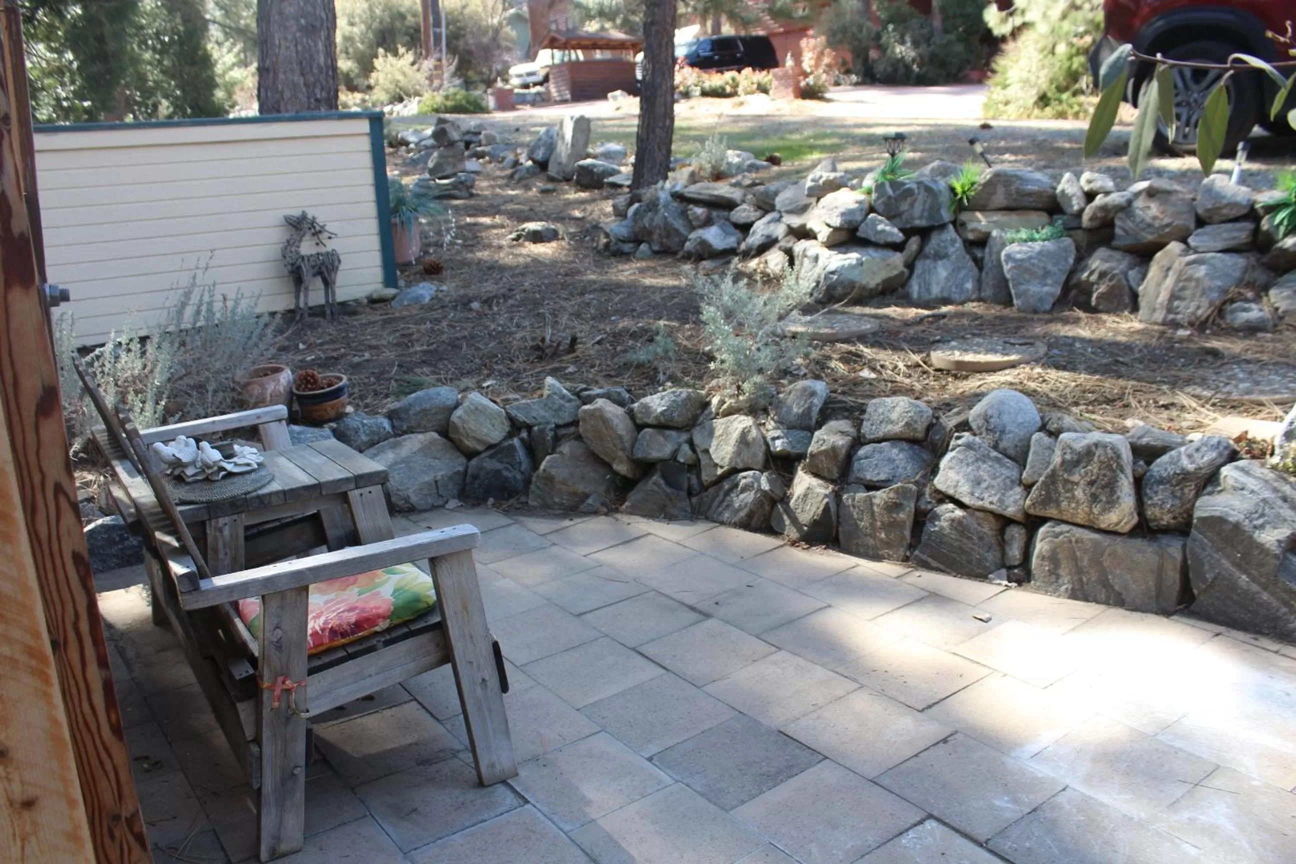 Patio in The Old Bear BnB