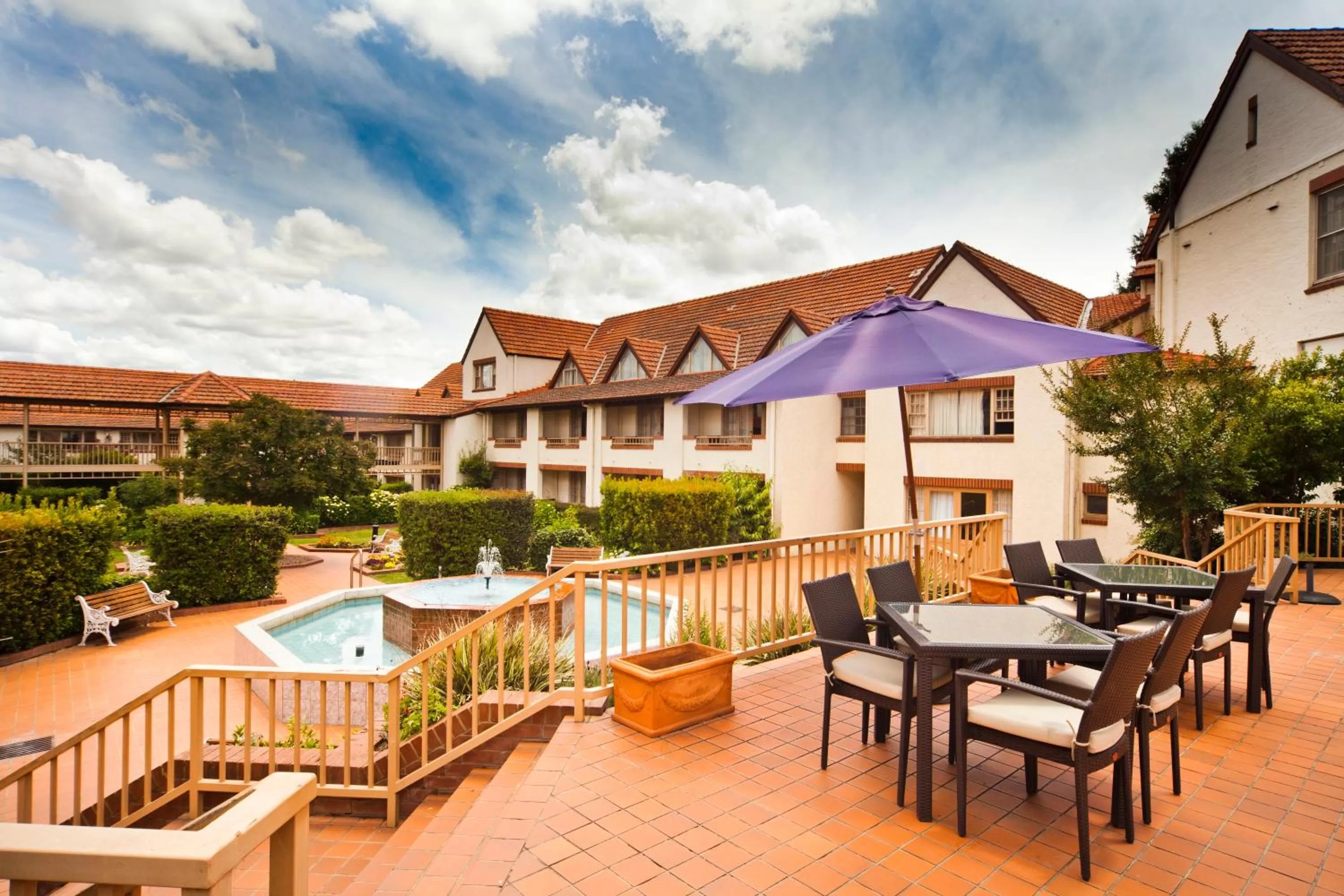 Balcony/Terrace in Mercure Canberra