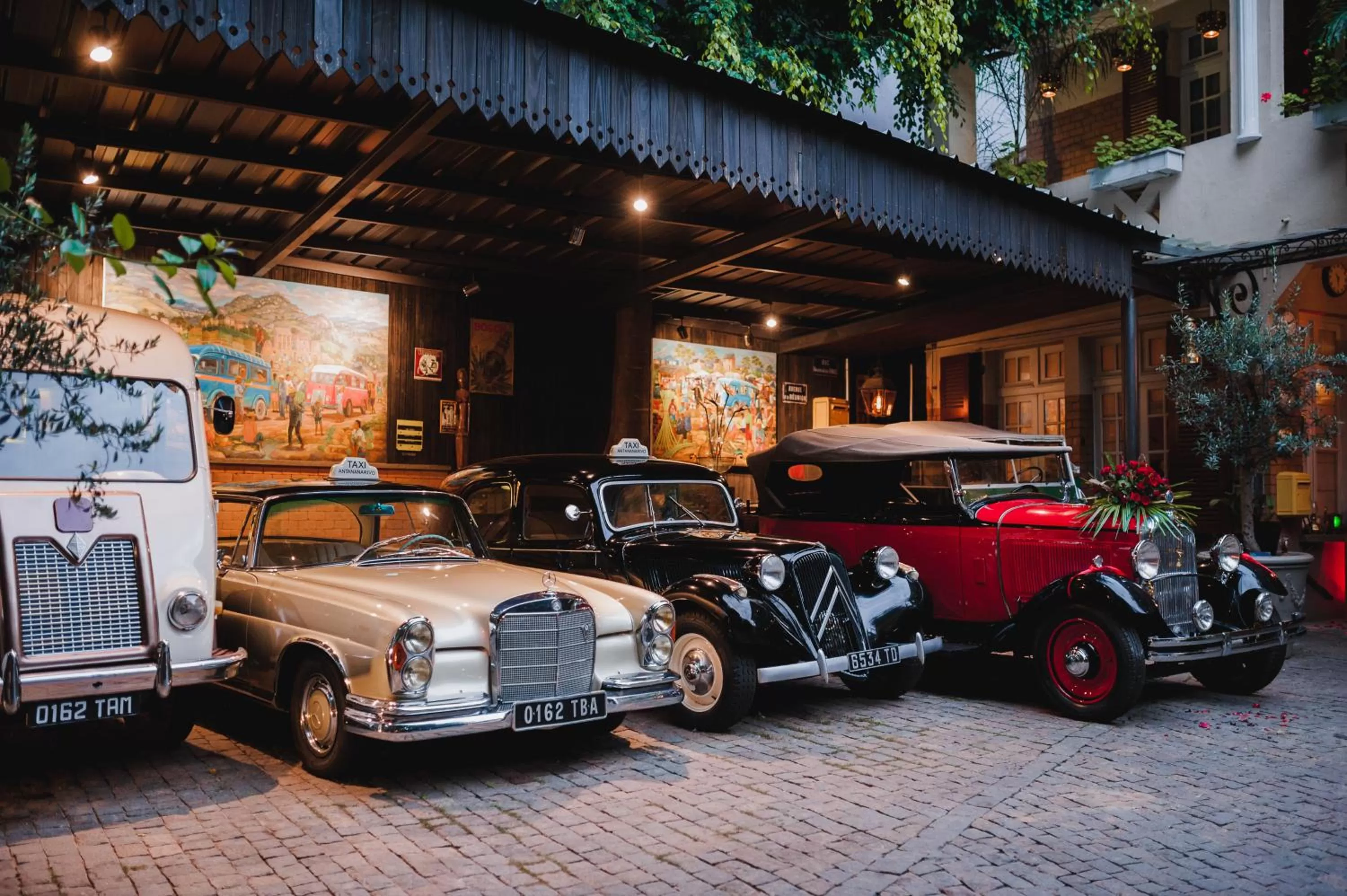 Decorative detail in La Varangue