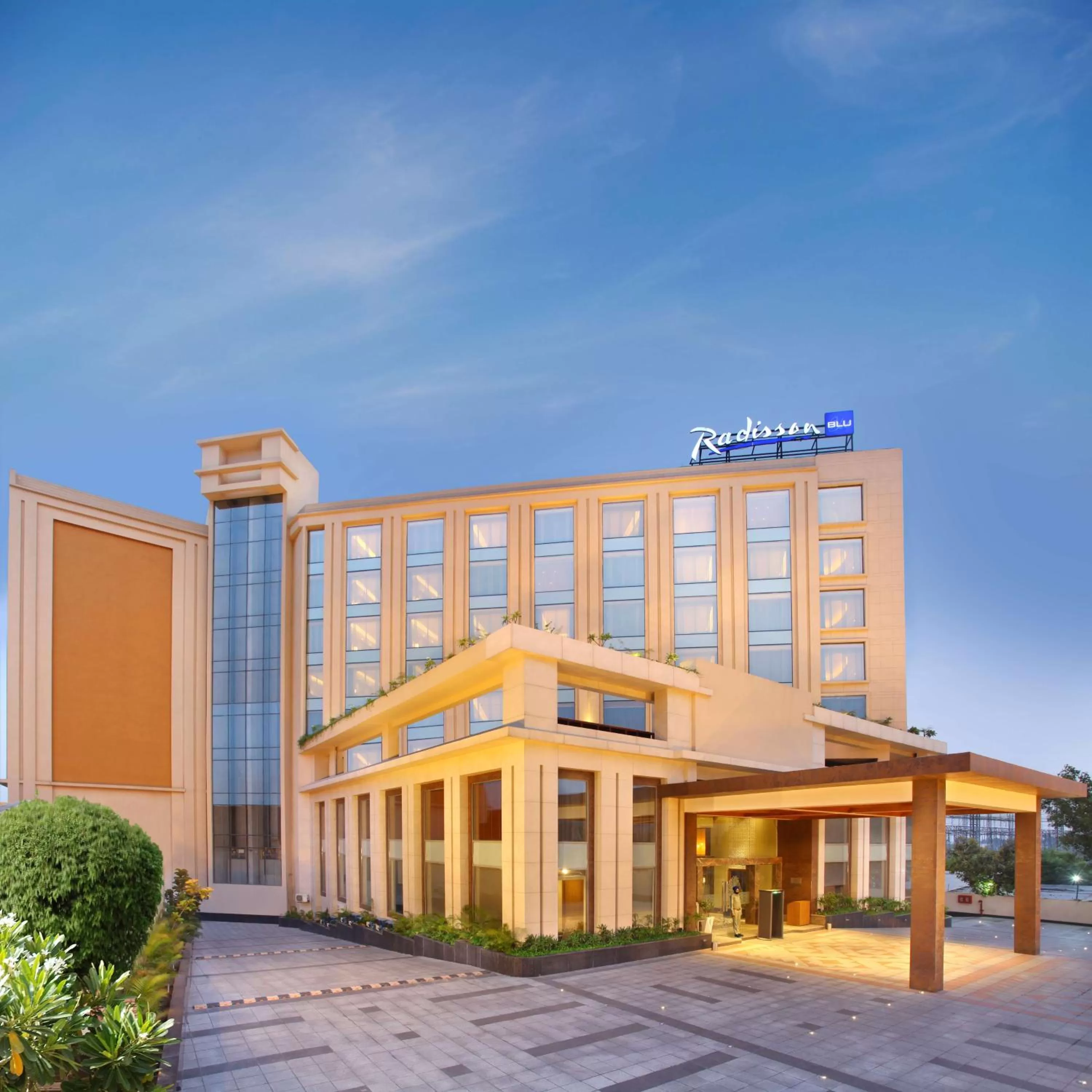 Property building in Radisson Blu Jammu