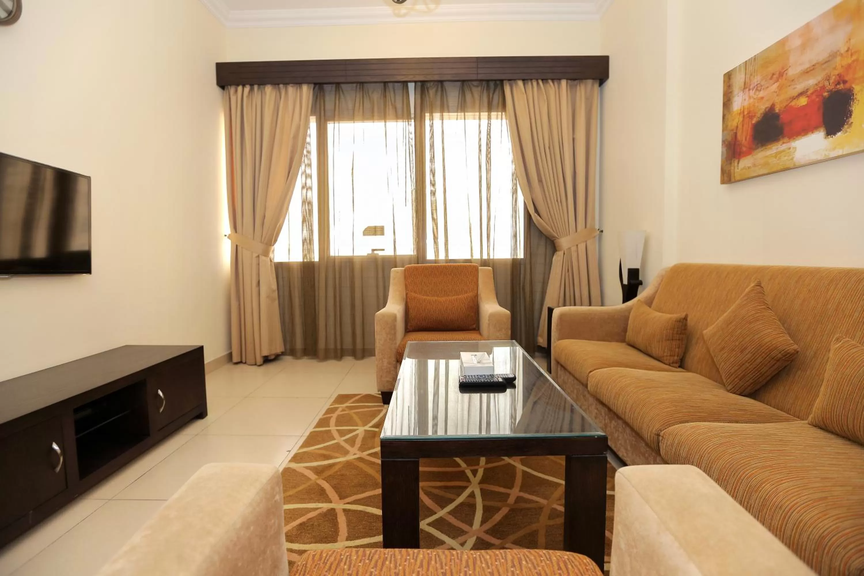 Living room in Ivory Grand Hotel Apartments