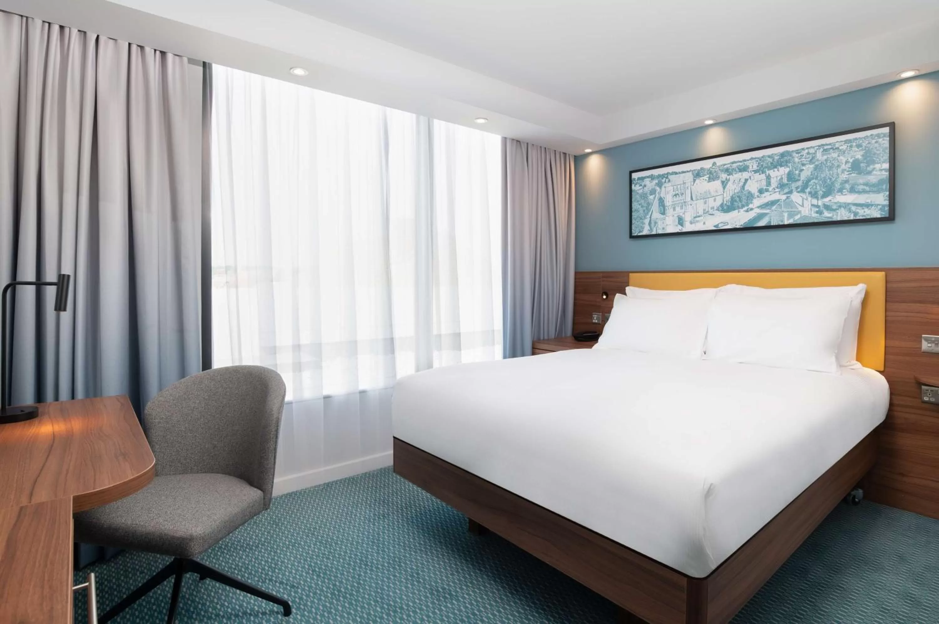 Bedroom, Bed in Hampton by Hilton Canterbury