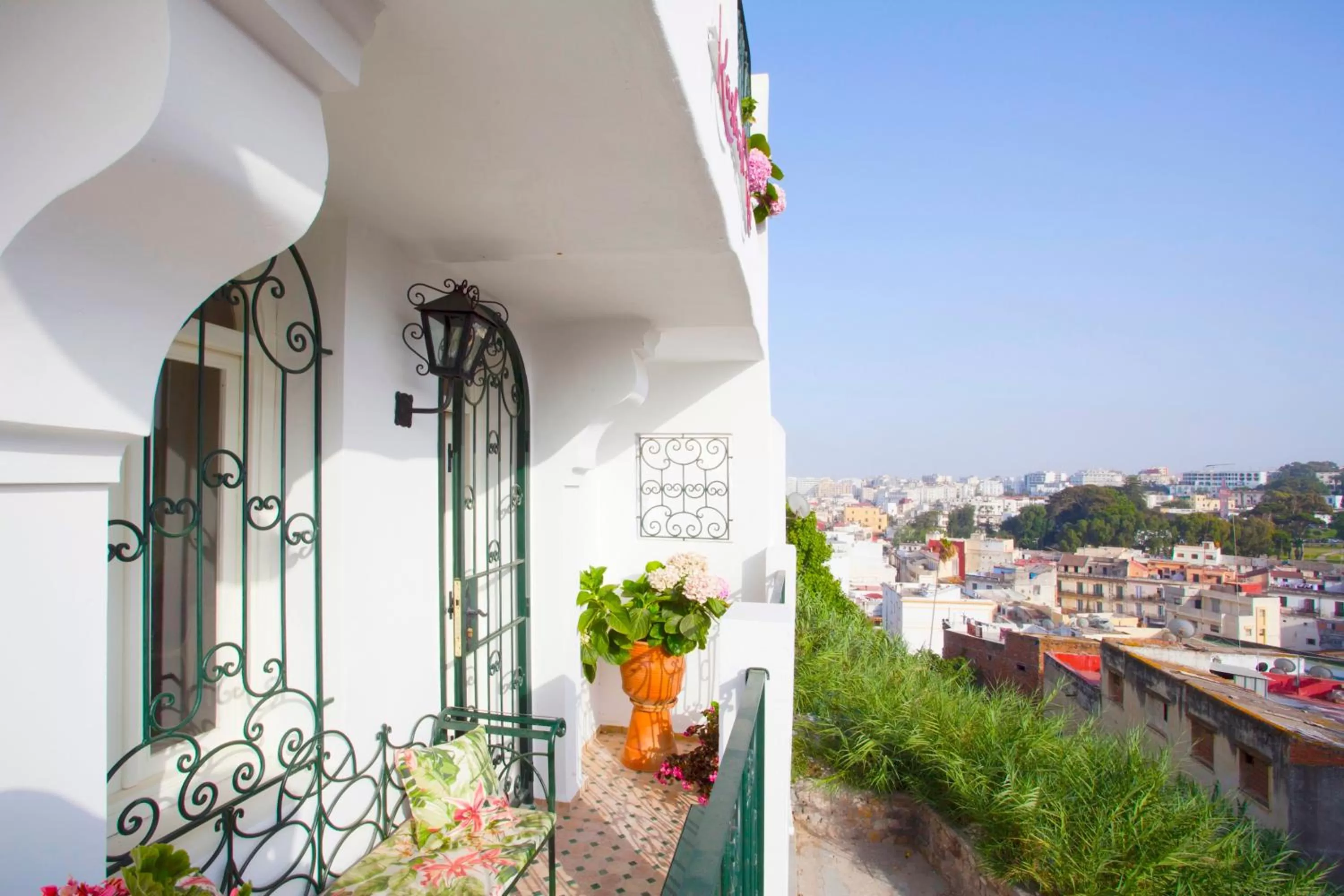 Balcony/Terrace in Kasbah Rose
