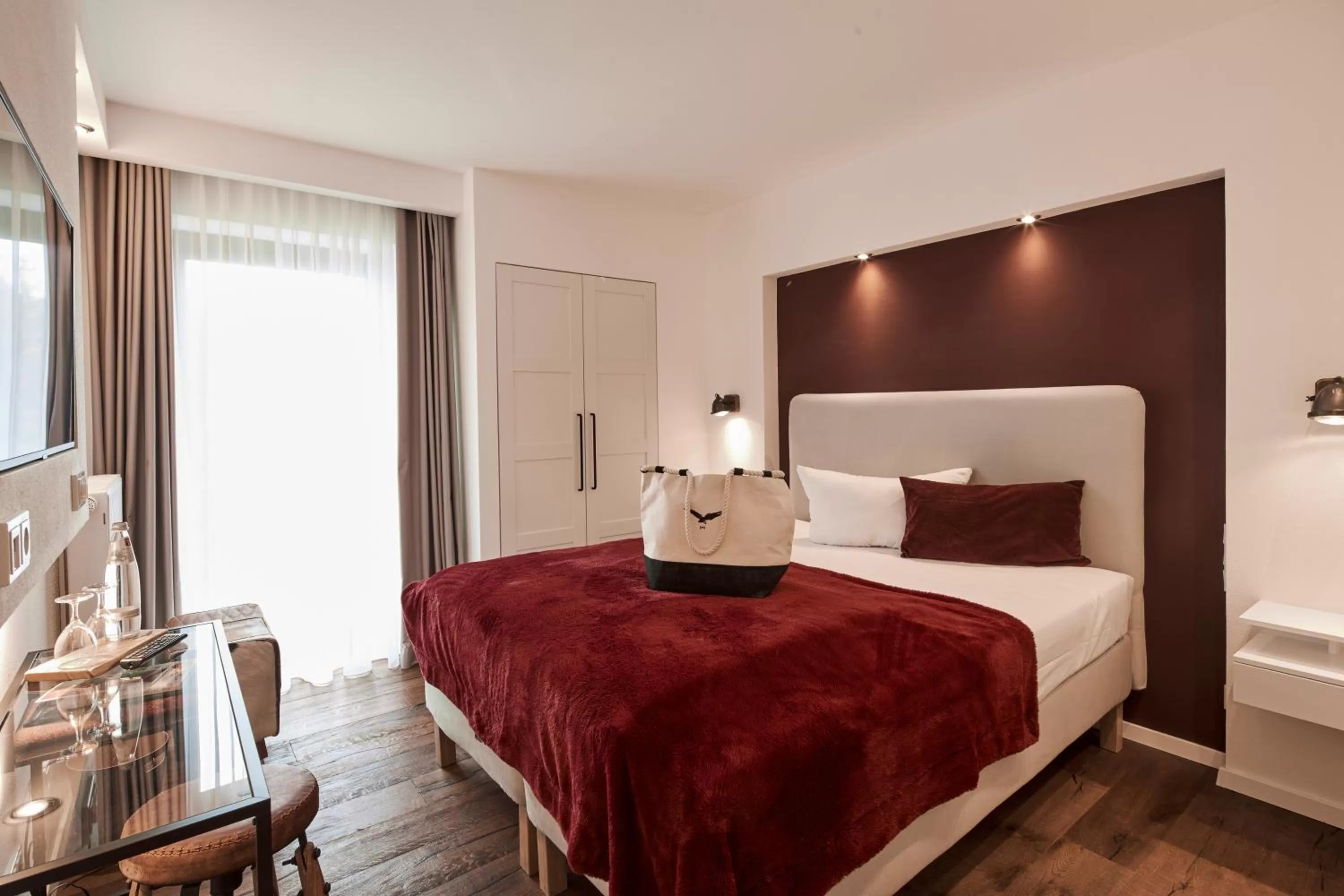 Bed in Berghotel Lothar-Mai-Haus