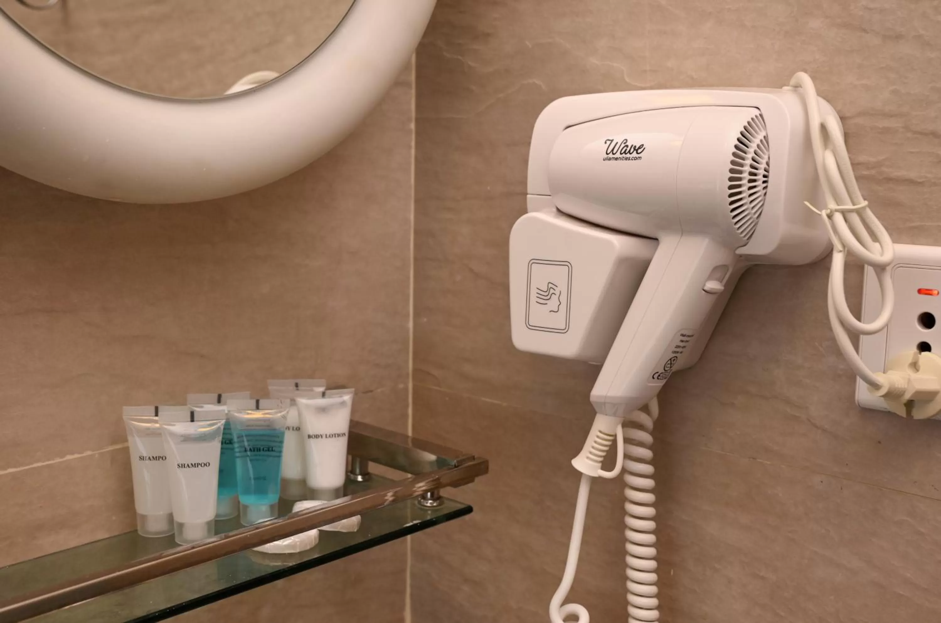 Shower in Hotel M Square Pvt.Ltd