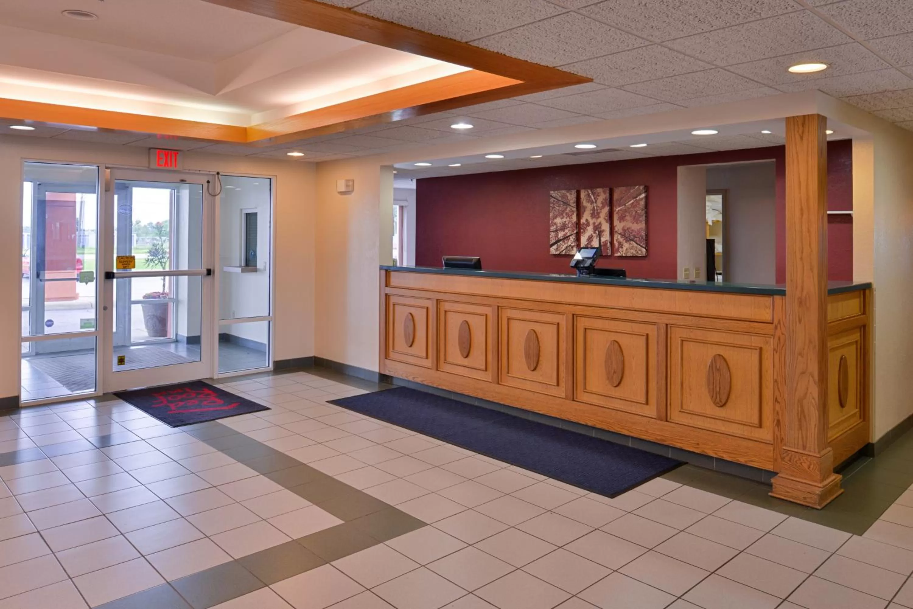 Lobby or reception in Red Roof Inn Clyde