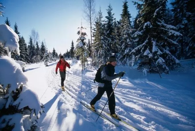 Skiing in The Lodge at Poland Spring Resort