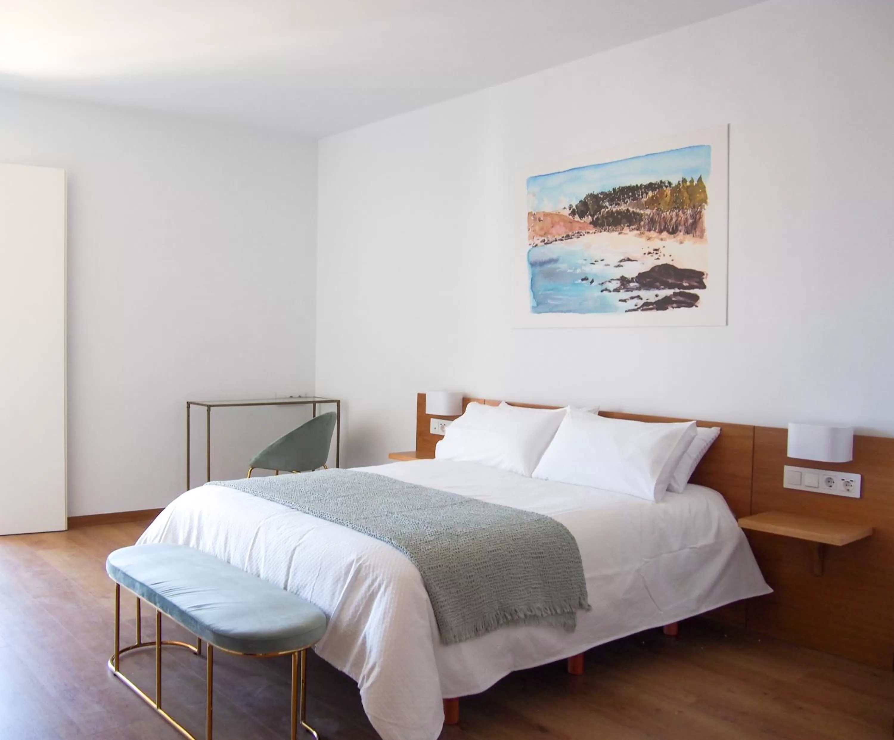 Bed in HOTEL BOUTIQUE VILAVELLA