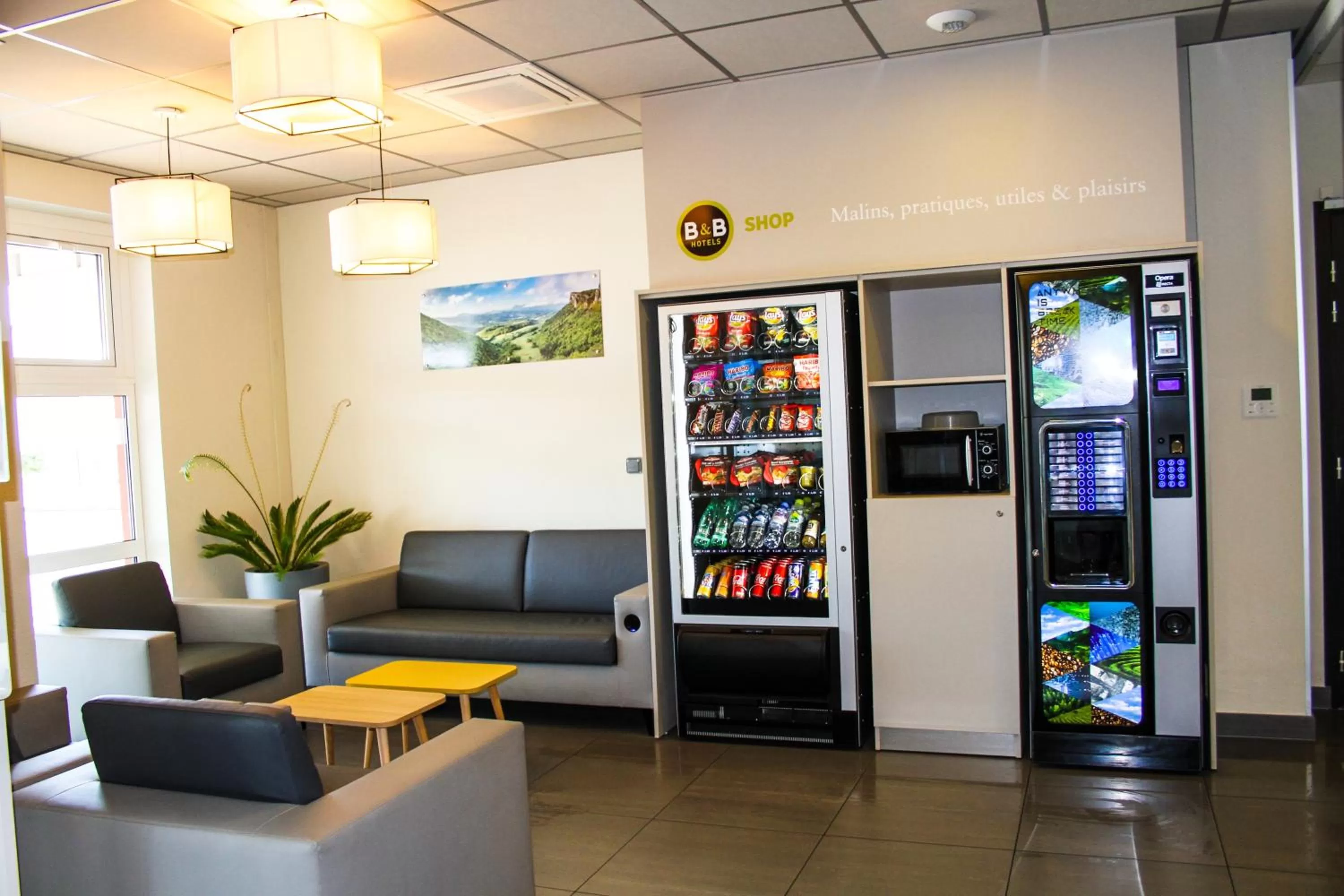 Area and facilities in B&B HOTEL Valence TGV Romans