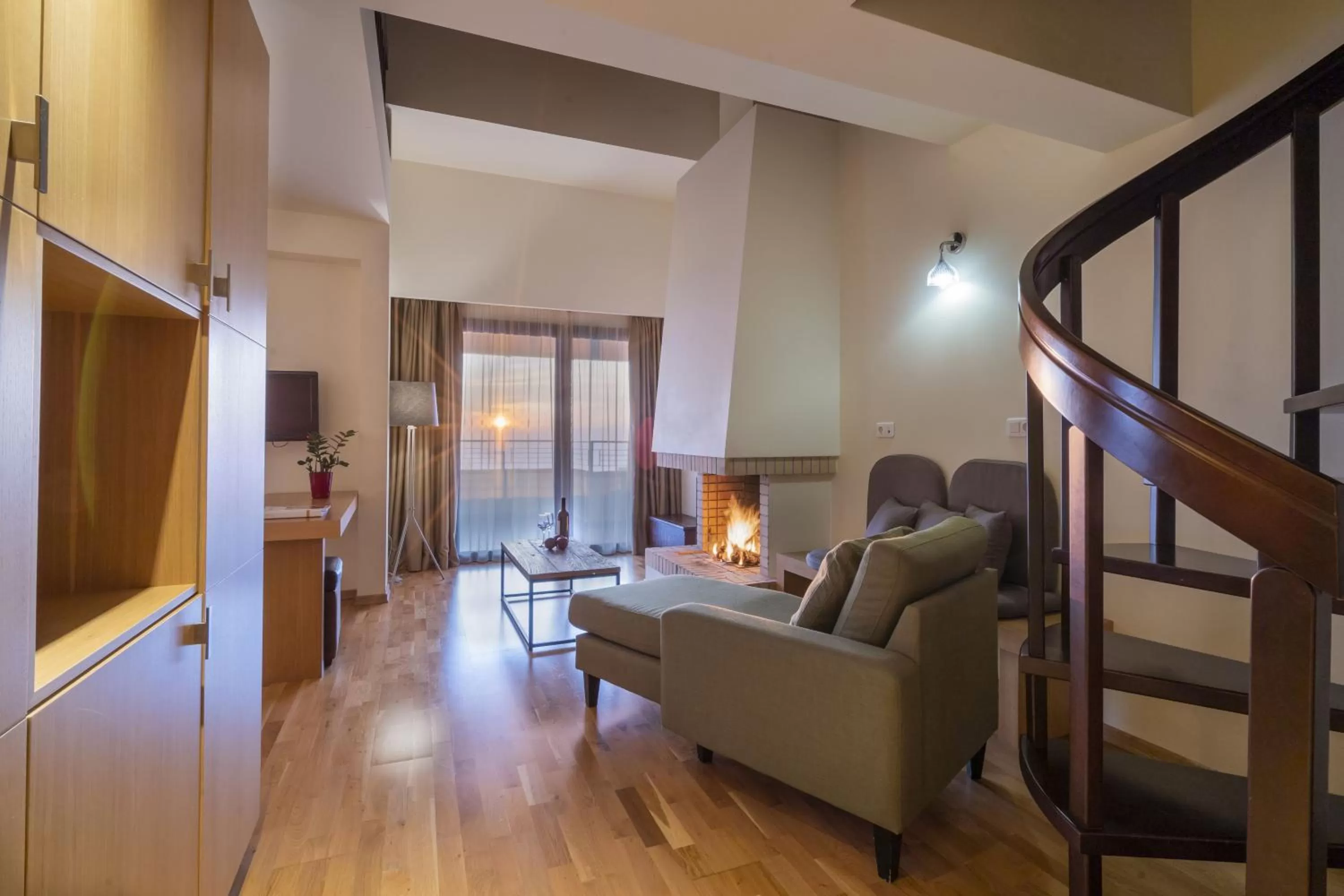 Living room in Anemolia Mountain Resort