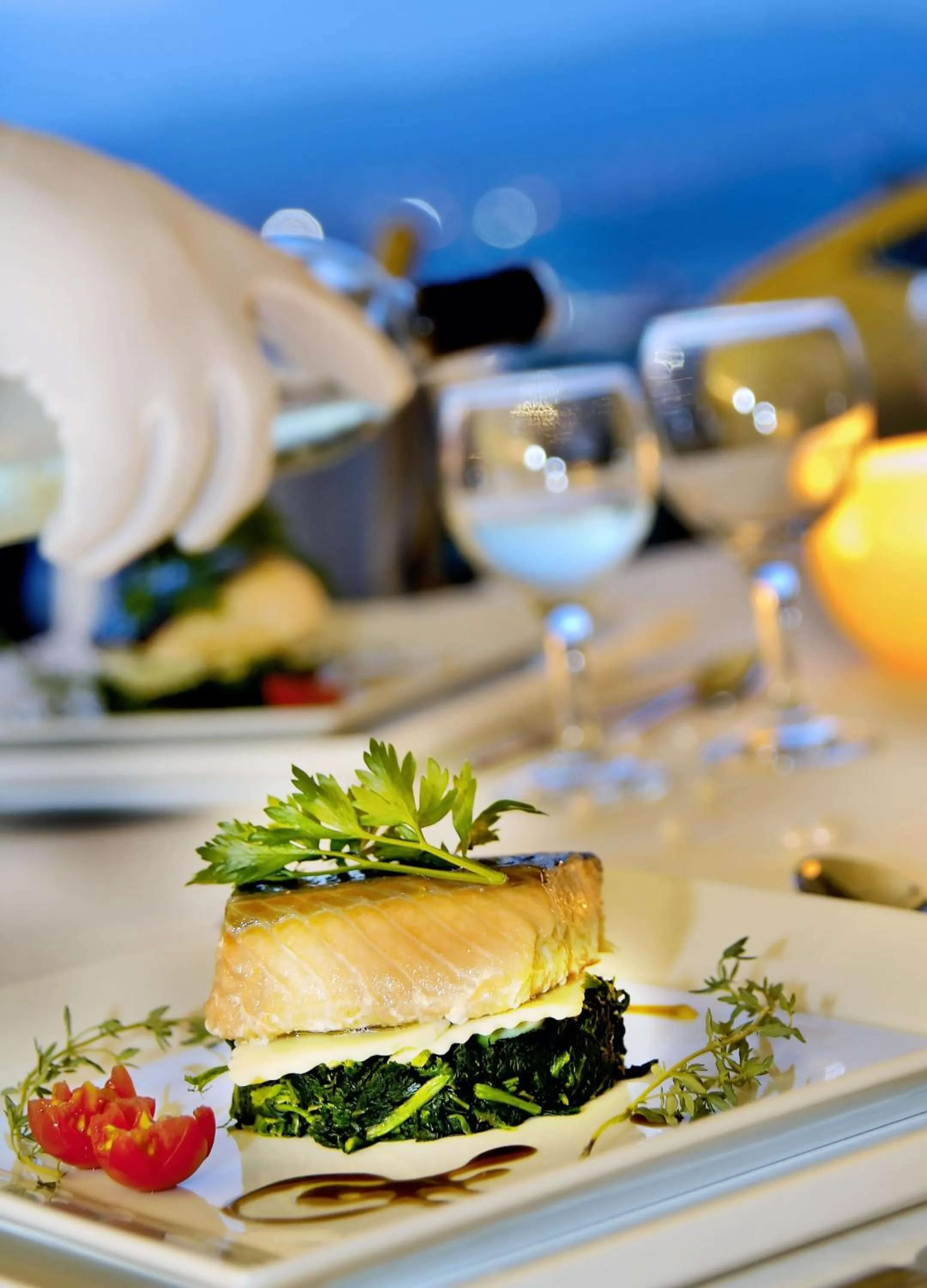 Restaurant/places to eat in Gonluferah Thermal Hotel