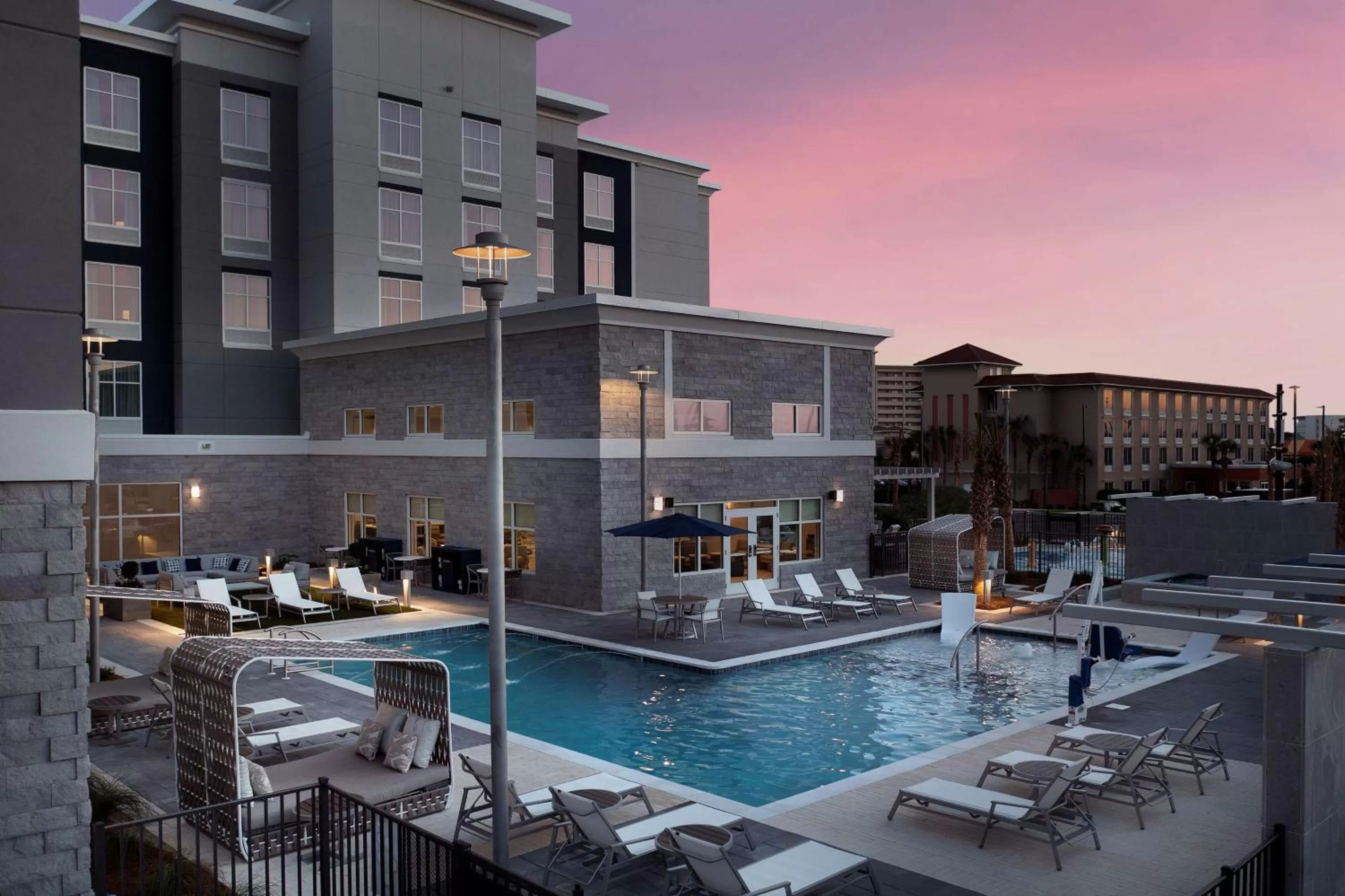 Swimming pool in Homewood Suites By Hilton Destin