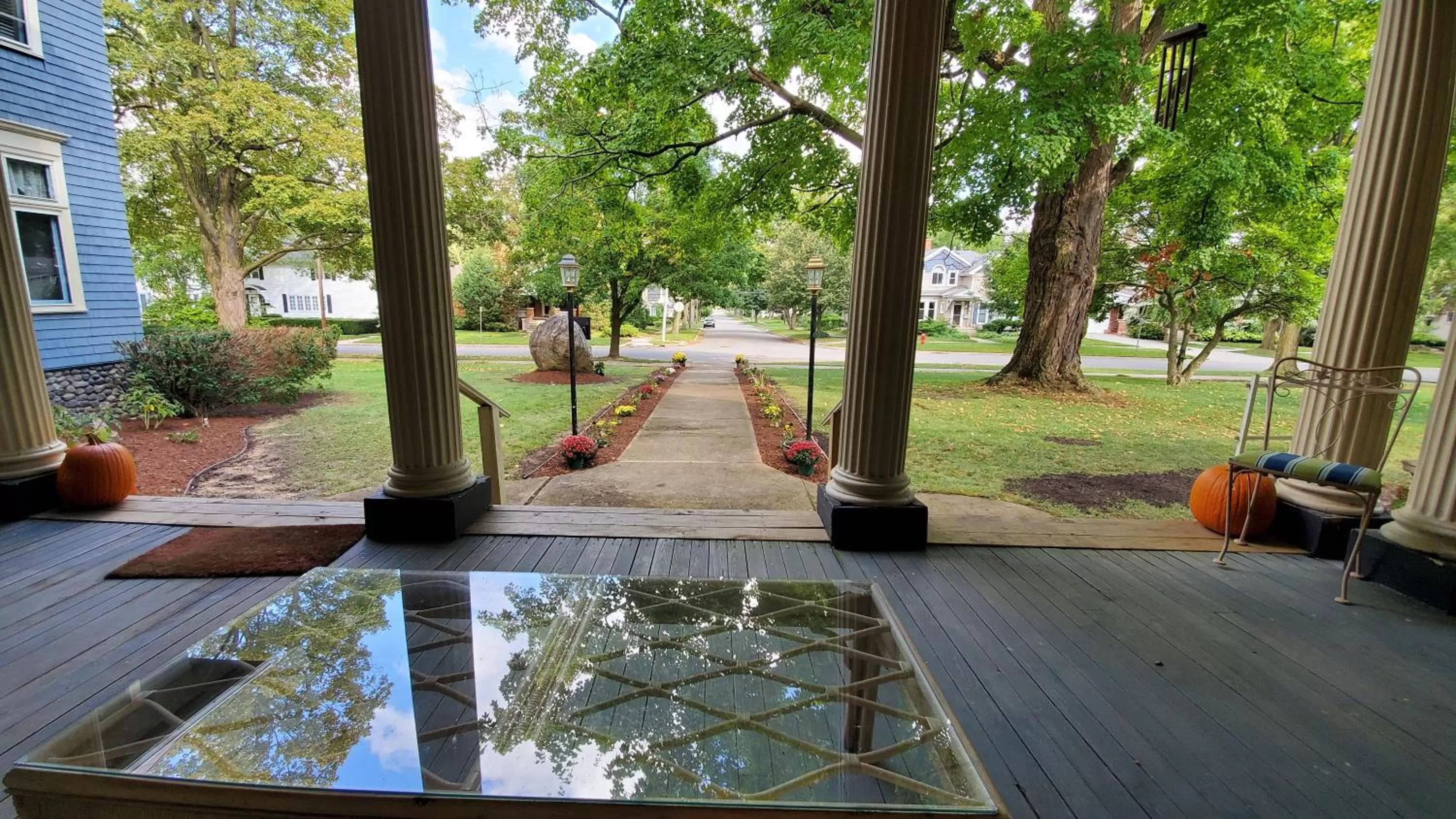 Patio in Saravilla Bed & Breakfast