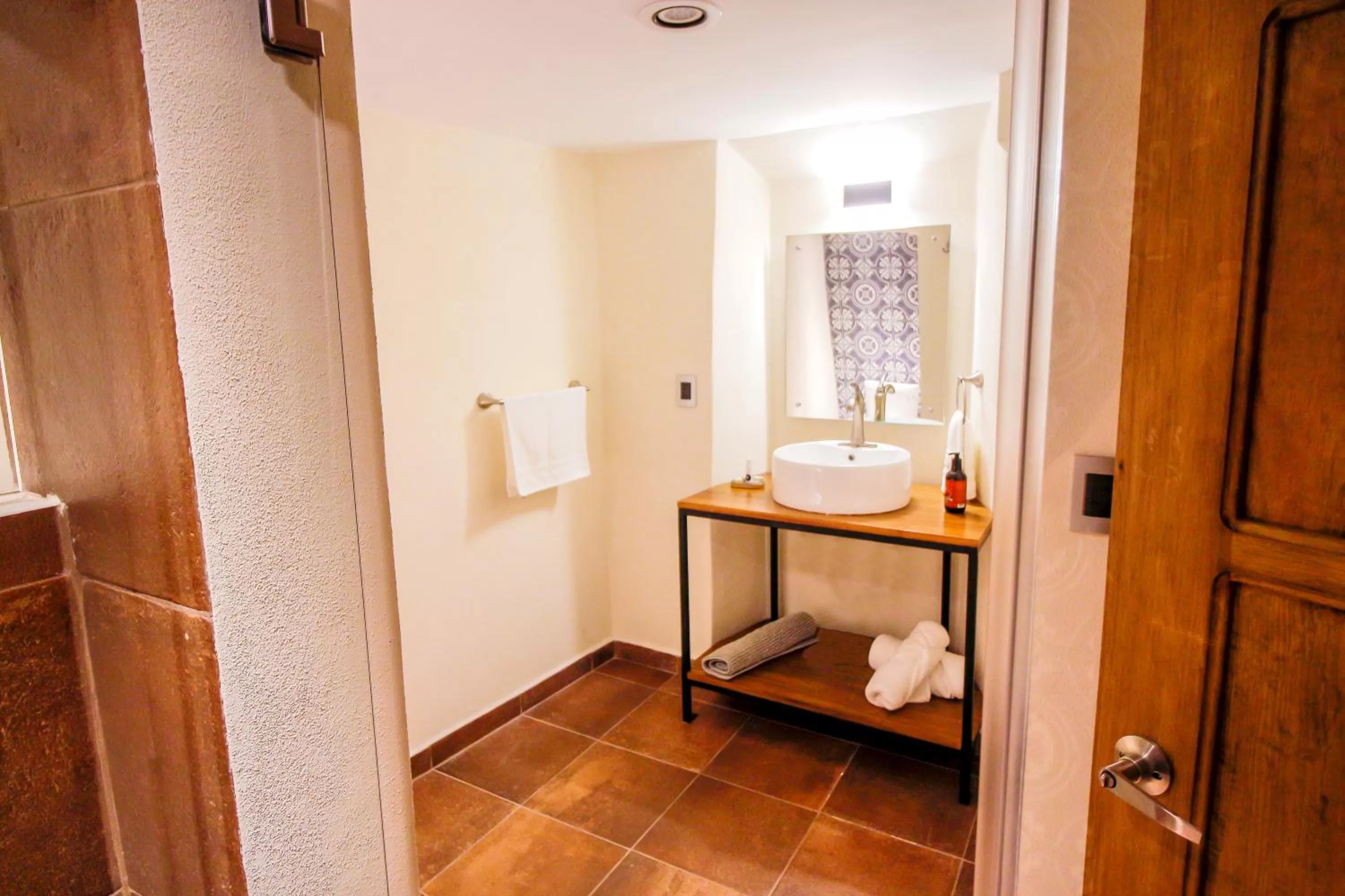 Bathroom in Hotel La Notaría