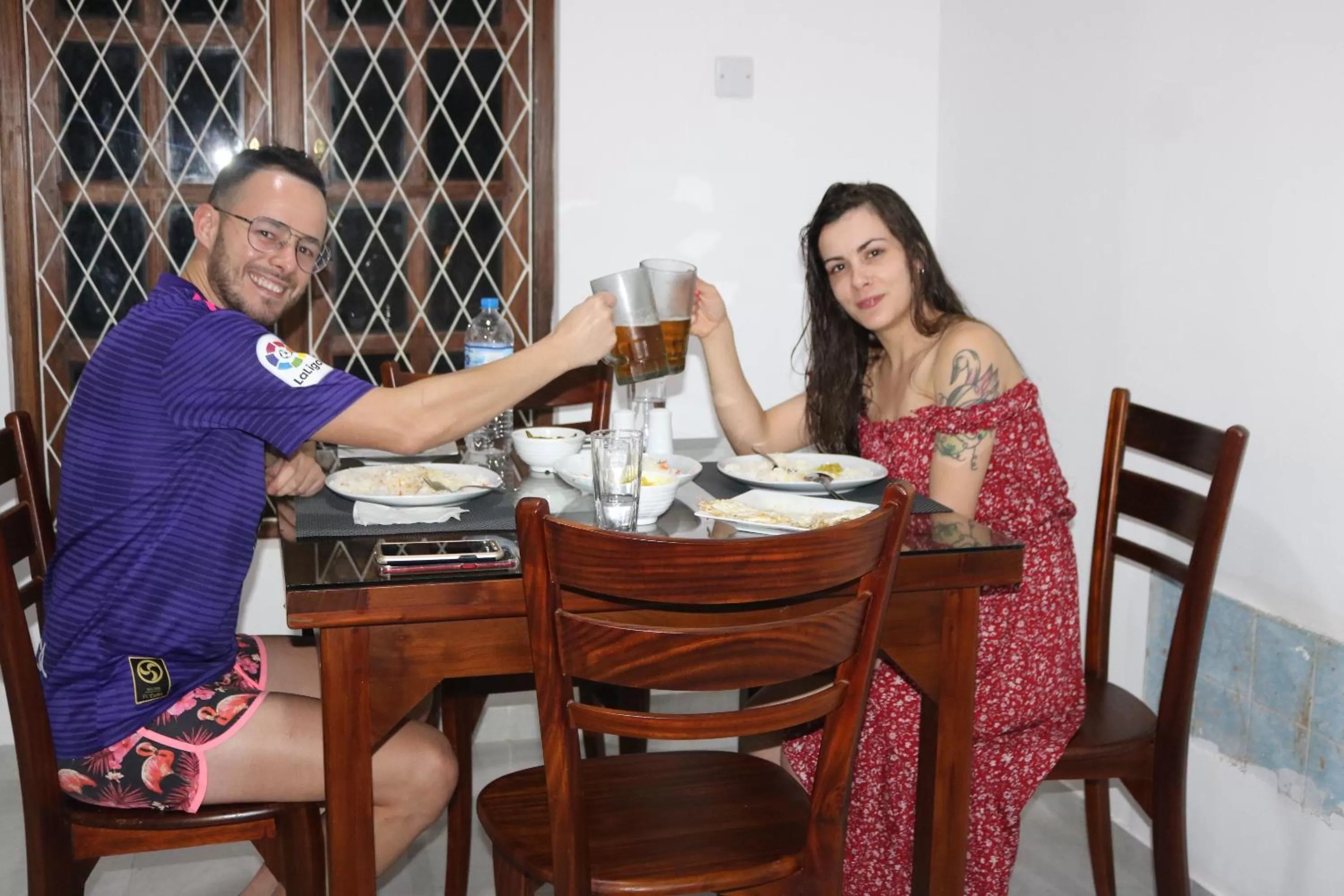 People in Divine Villa