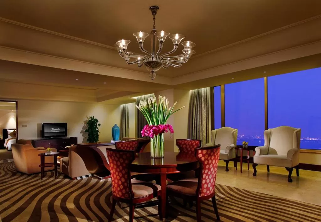 Living room in Kempinski Hotel Suzhou