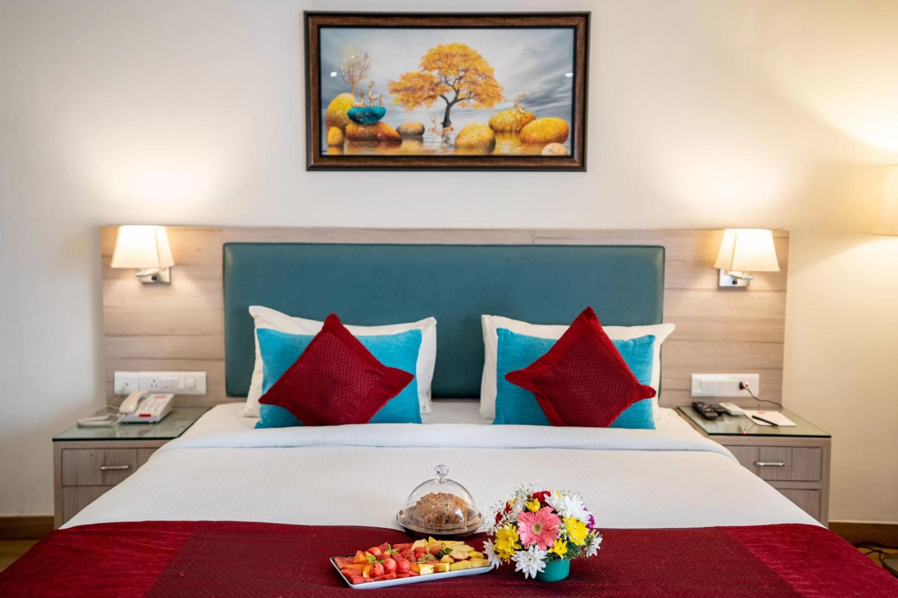 Bed in Le Seasons Resort