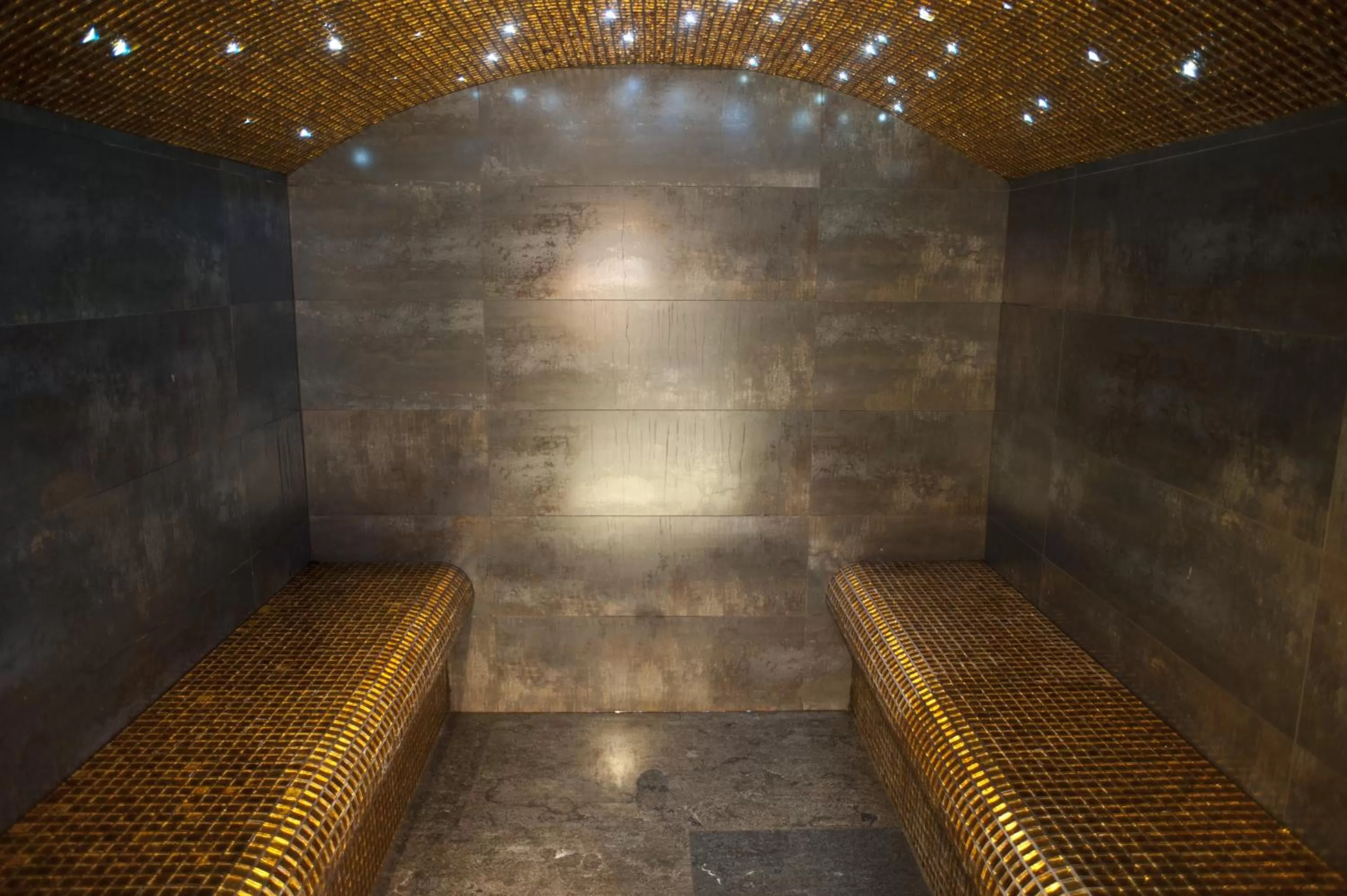 Steam room in Chamois d'Or Hotel