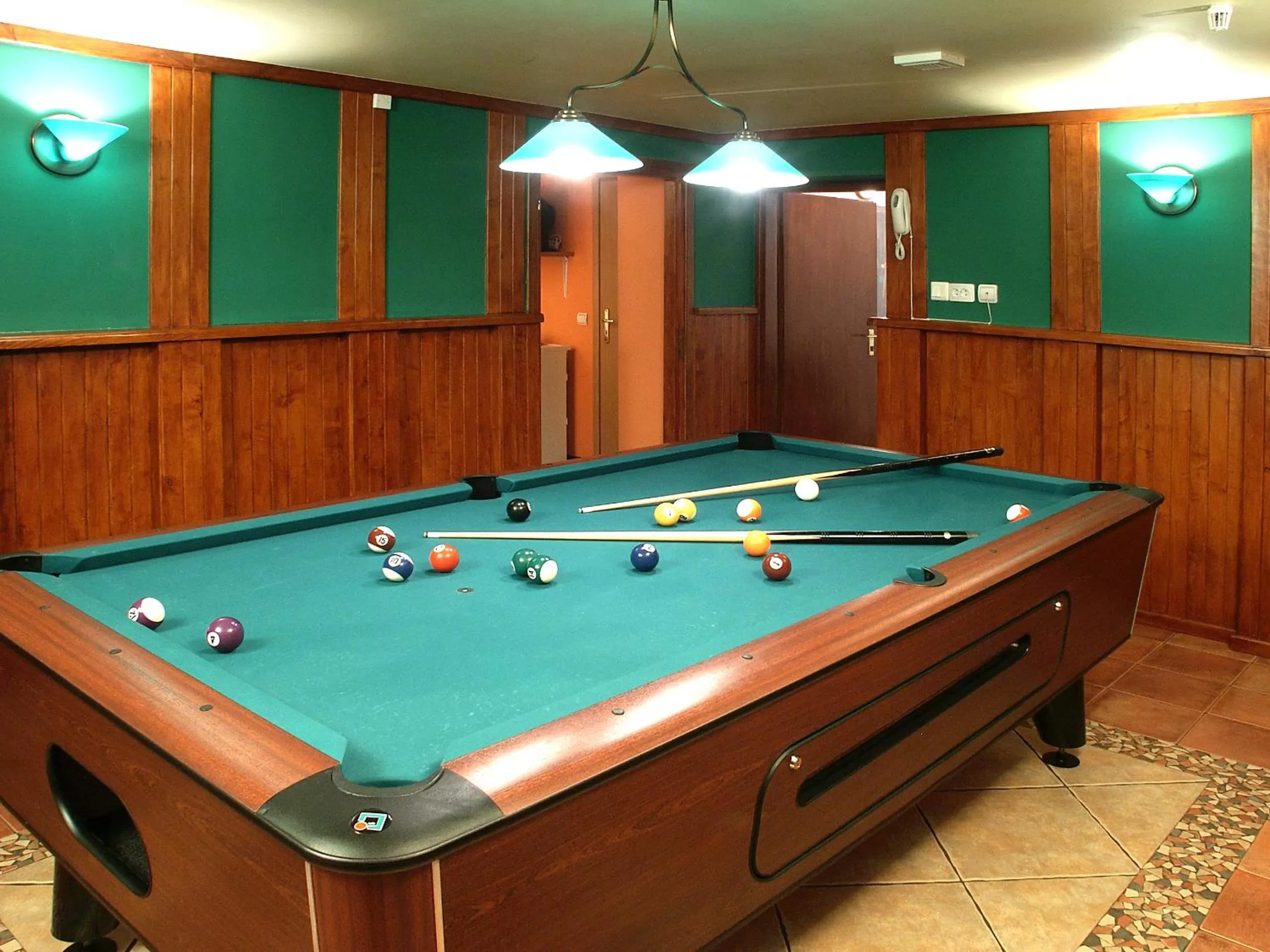 Billiard, Billiards in Eney Boutique Hotel