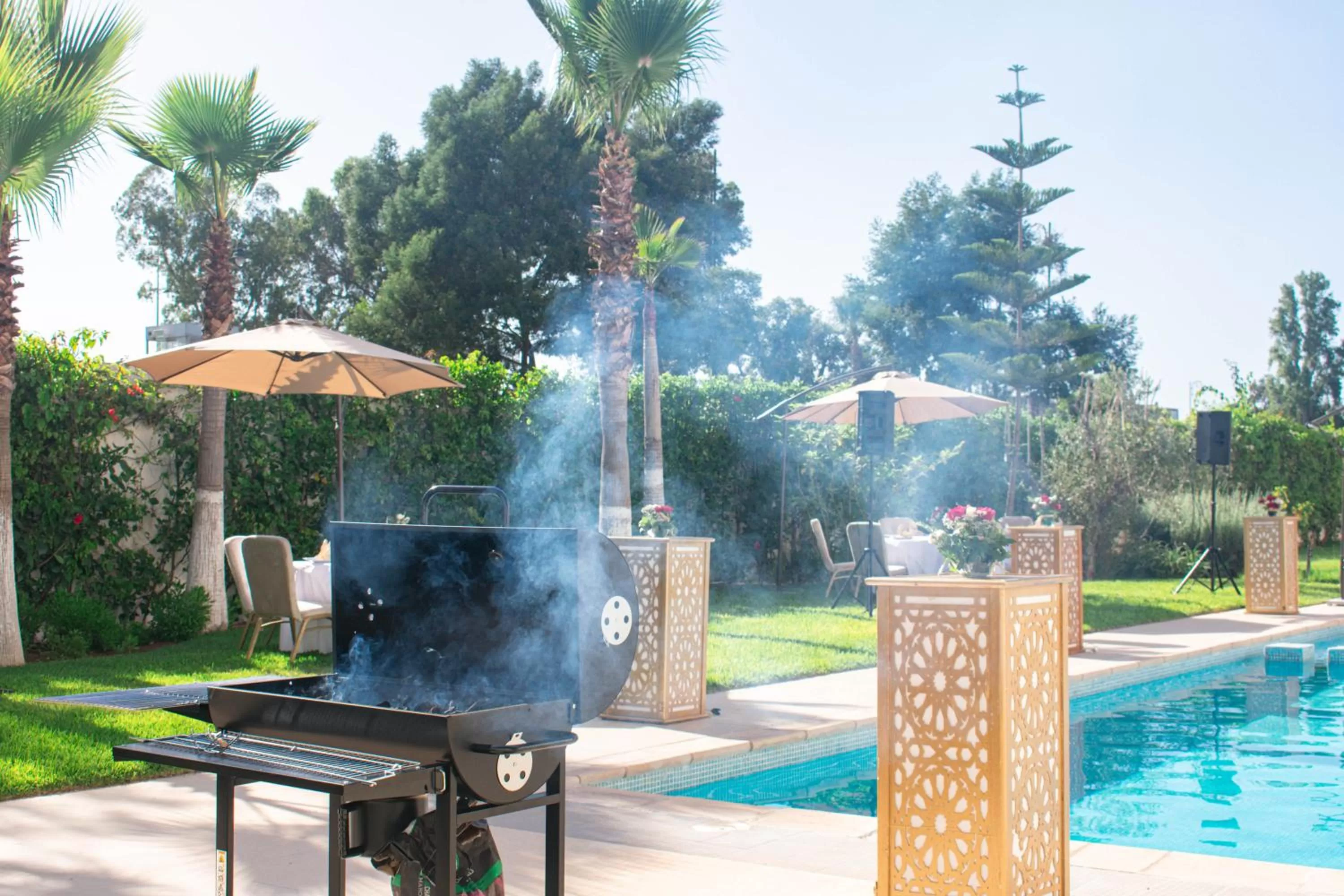 Patio in Relax Hotel Kenitra