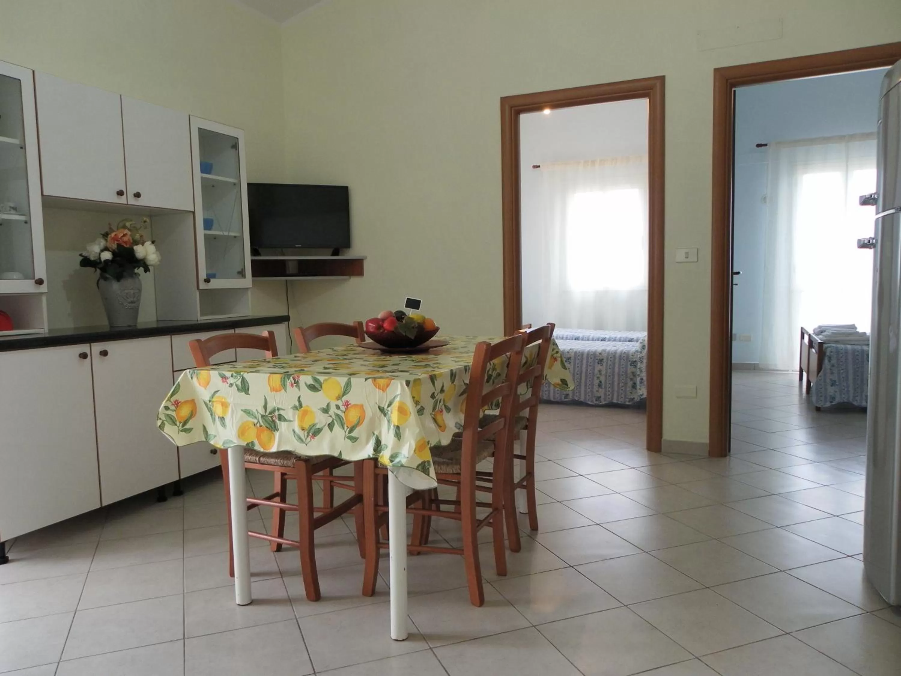 Living room in Residence Santa Barbara