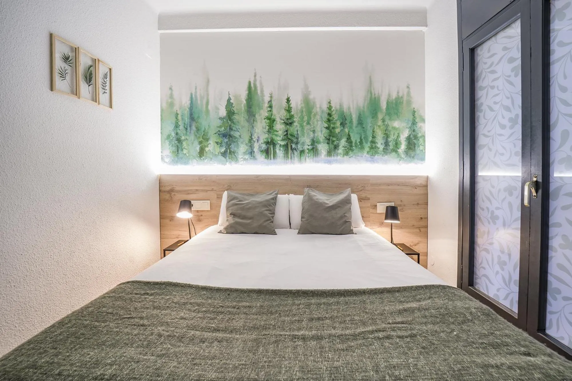 Bed in Glaner Hotel Cafe