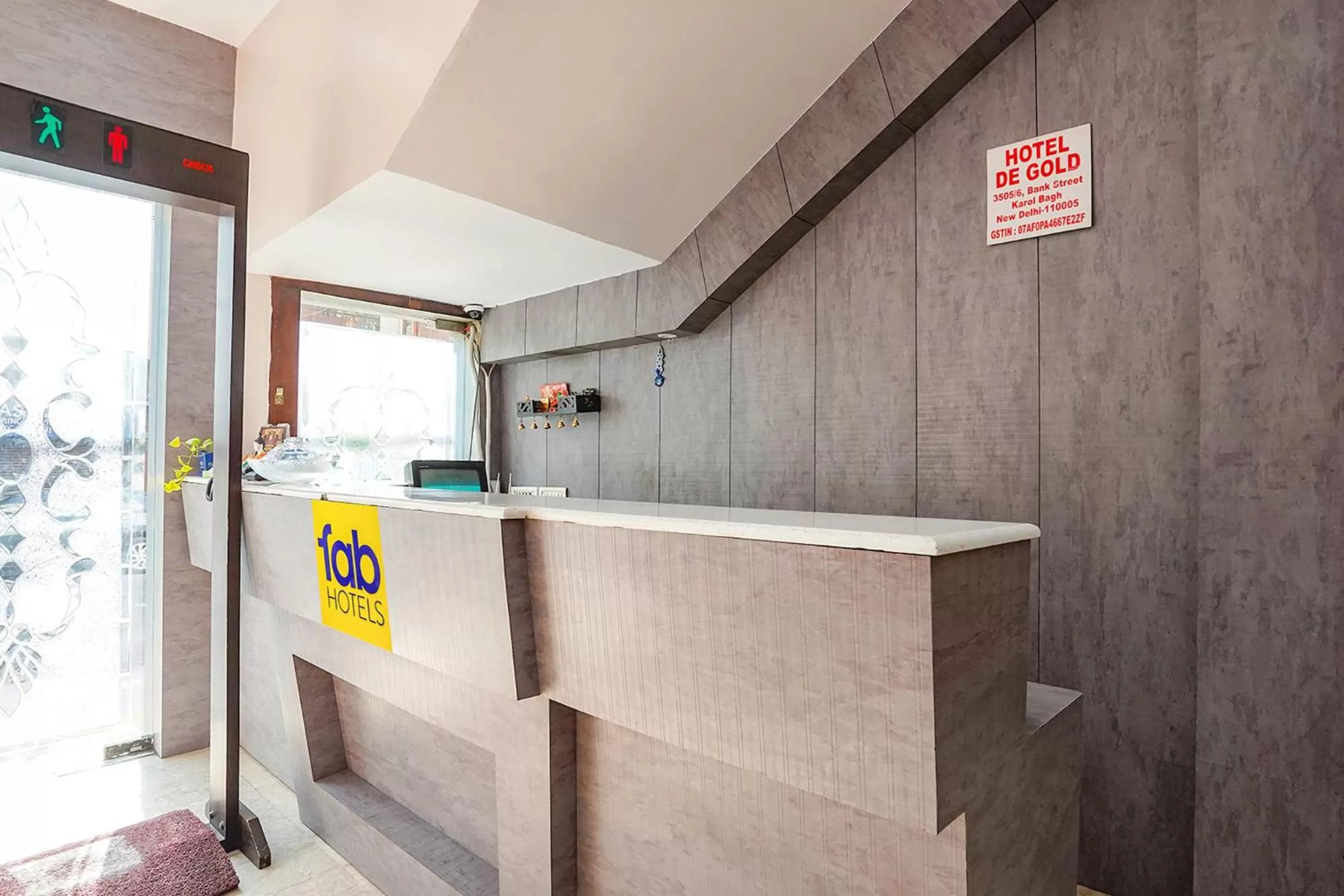 Lobby or reception, Lobby/Reception in FabHotel De Gold