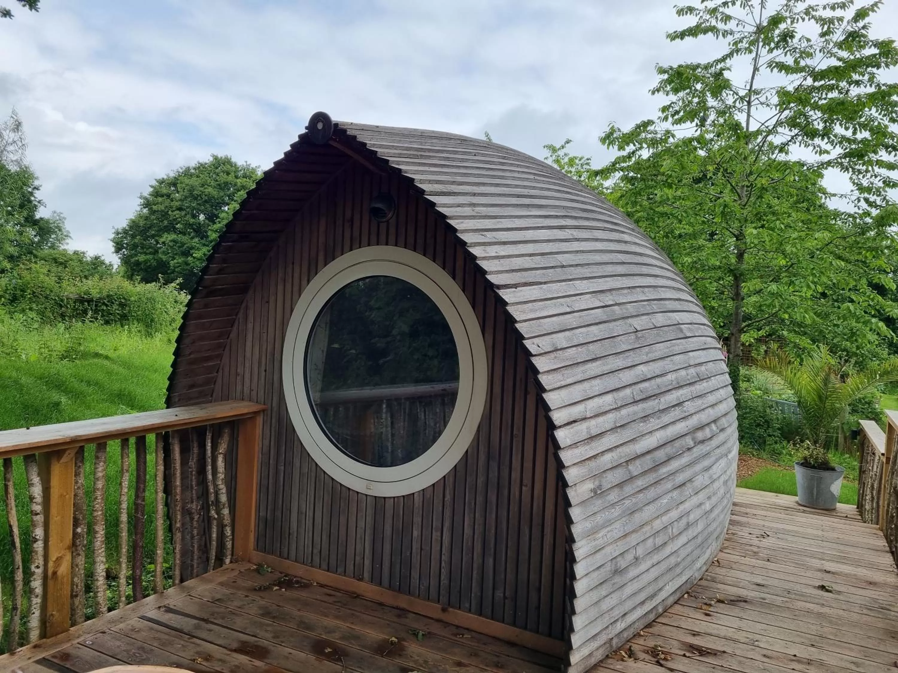 Garden view in Pear Tree Inn Whitley