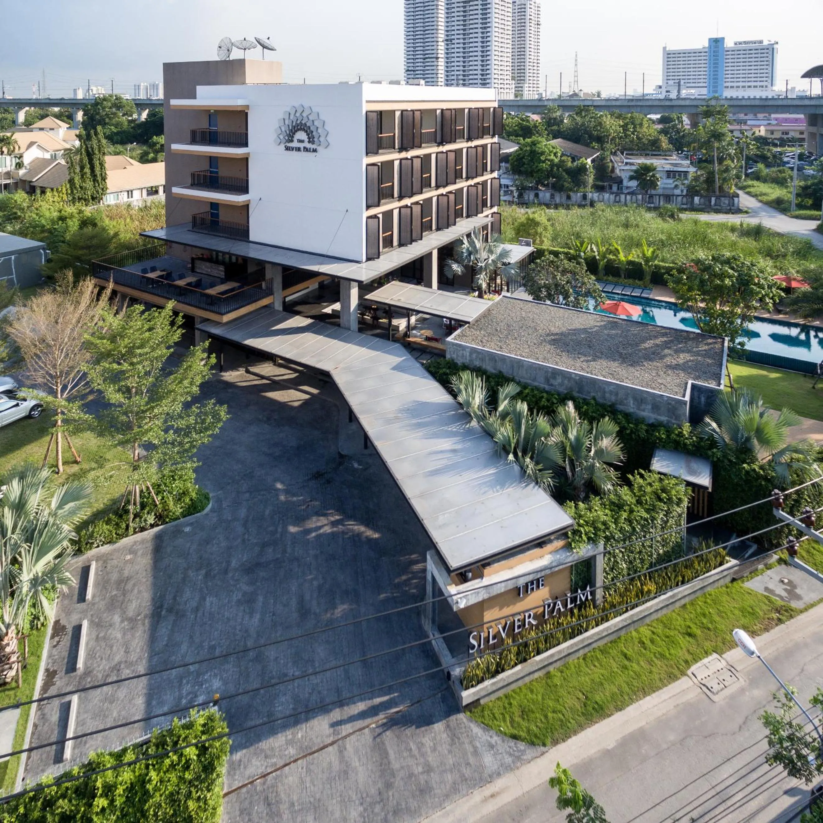 Bird's eye view in The Silver Palm Wellness Resort