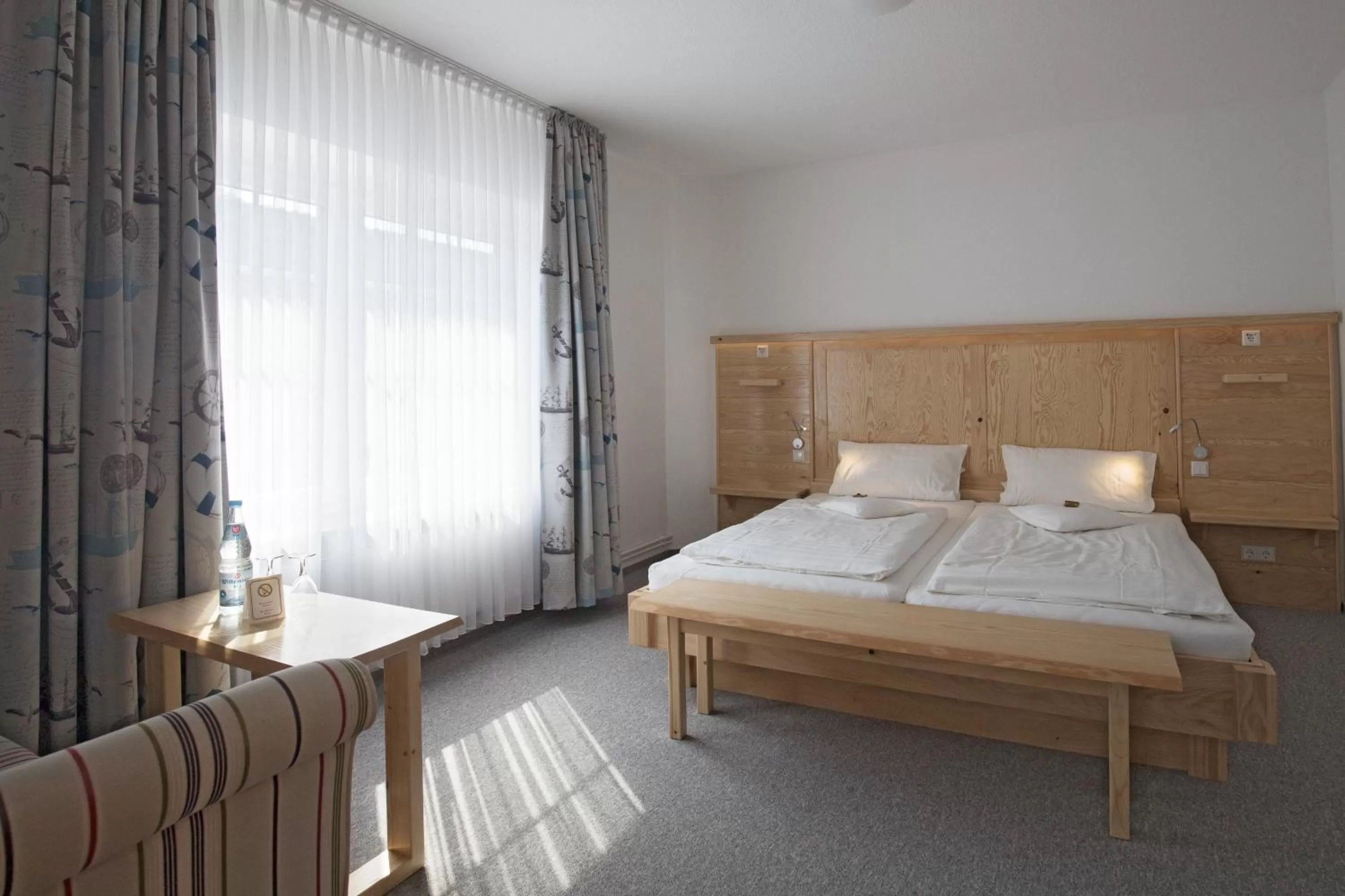 Photo of the whole room, Bed in Gasthof Lafrenz