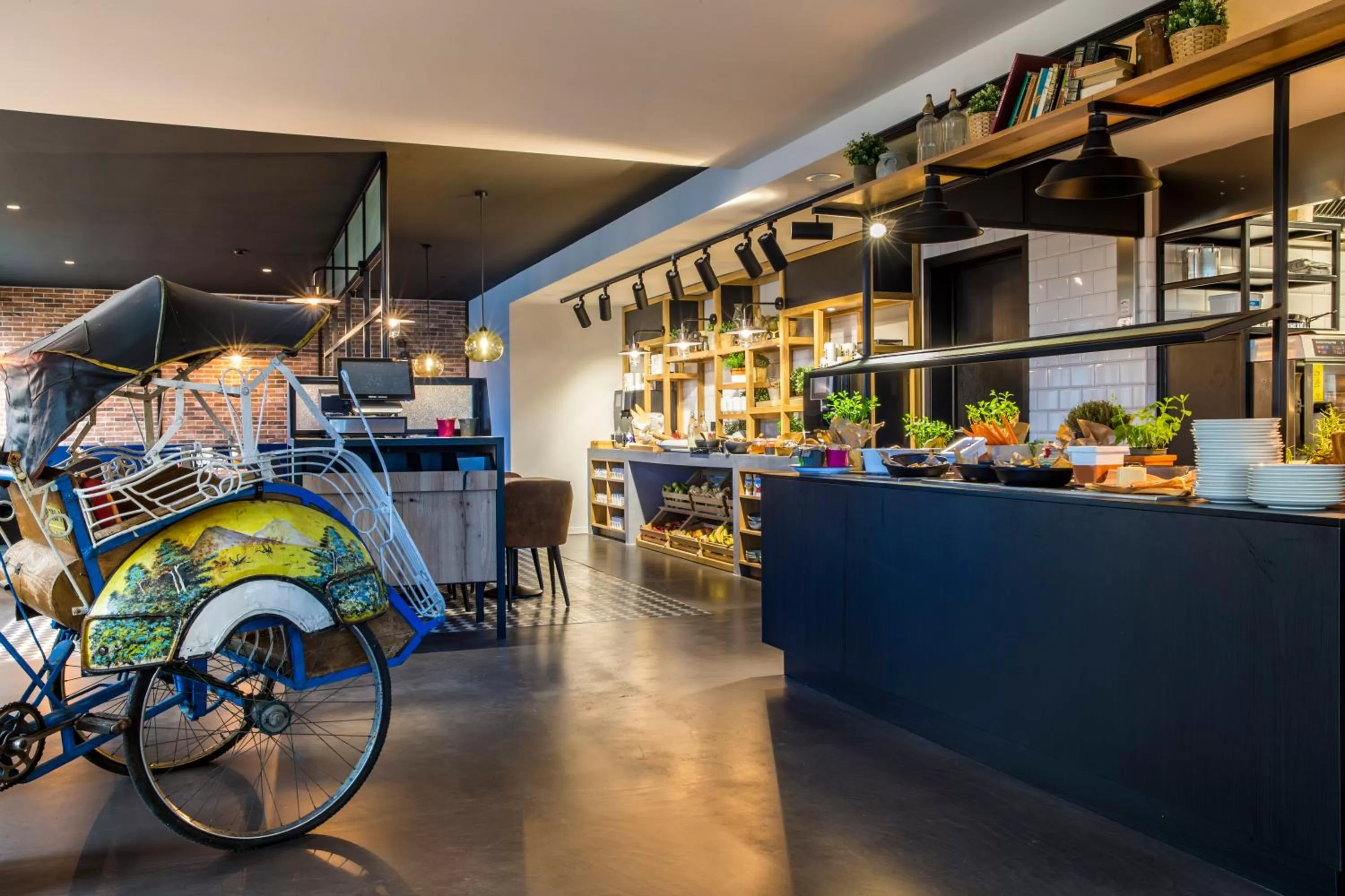 Buffet breakfast in Park Inn By Radisson Brussels Airport