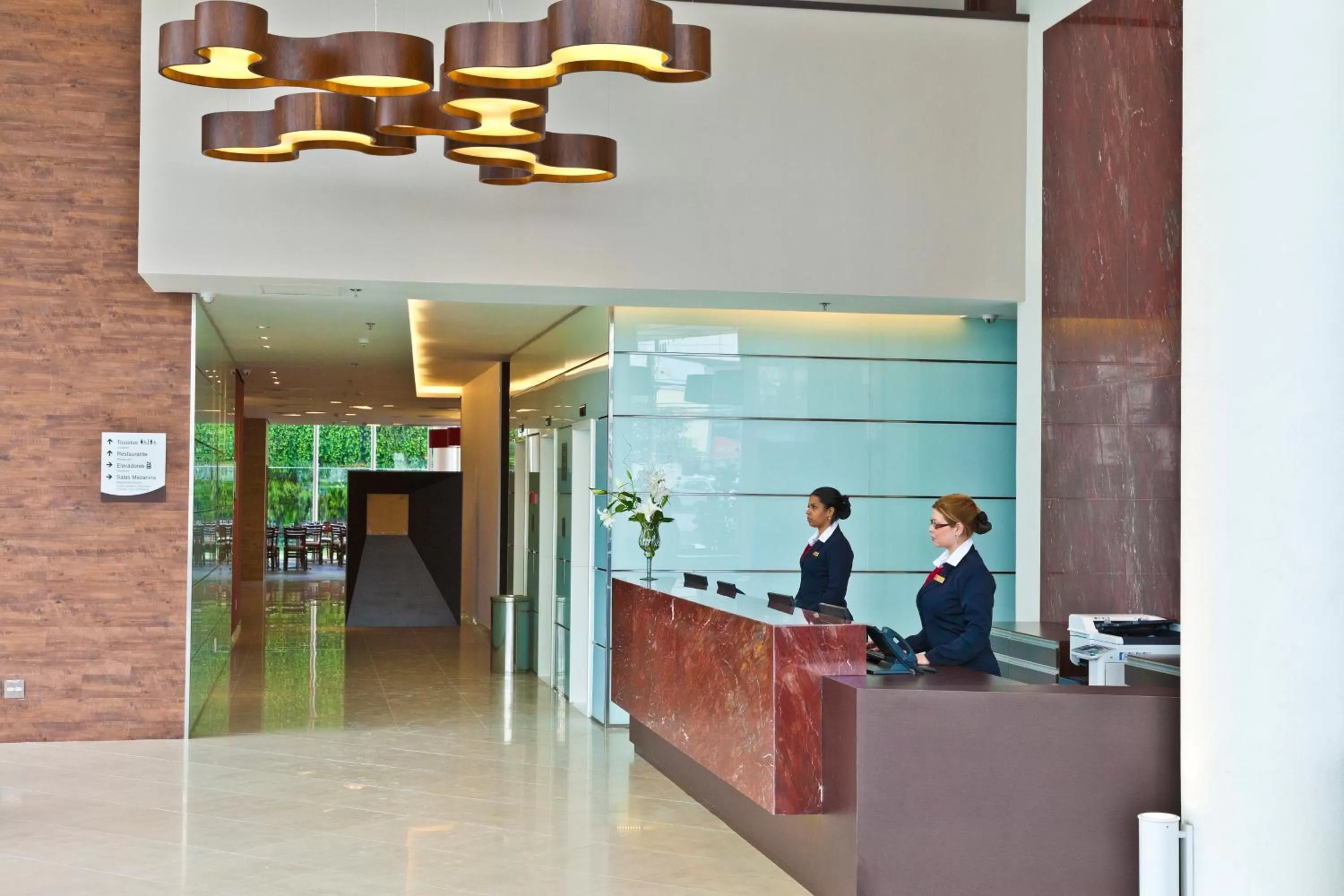 Lobby or reception in Hotel Panamby São Paulo