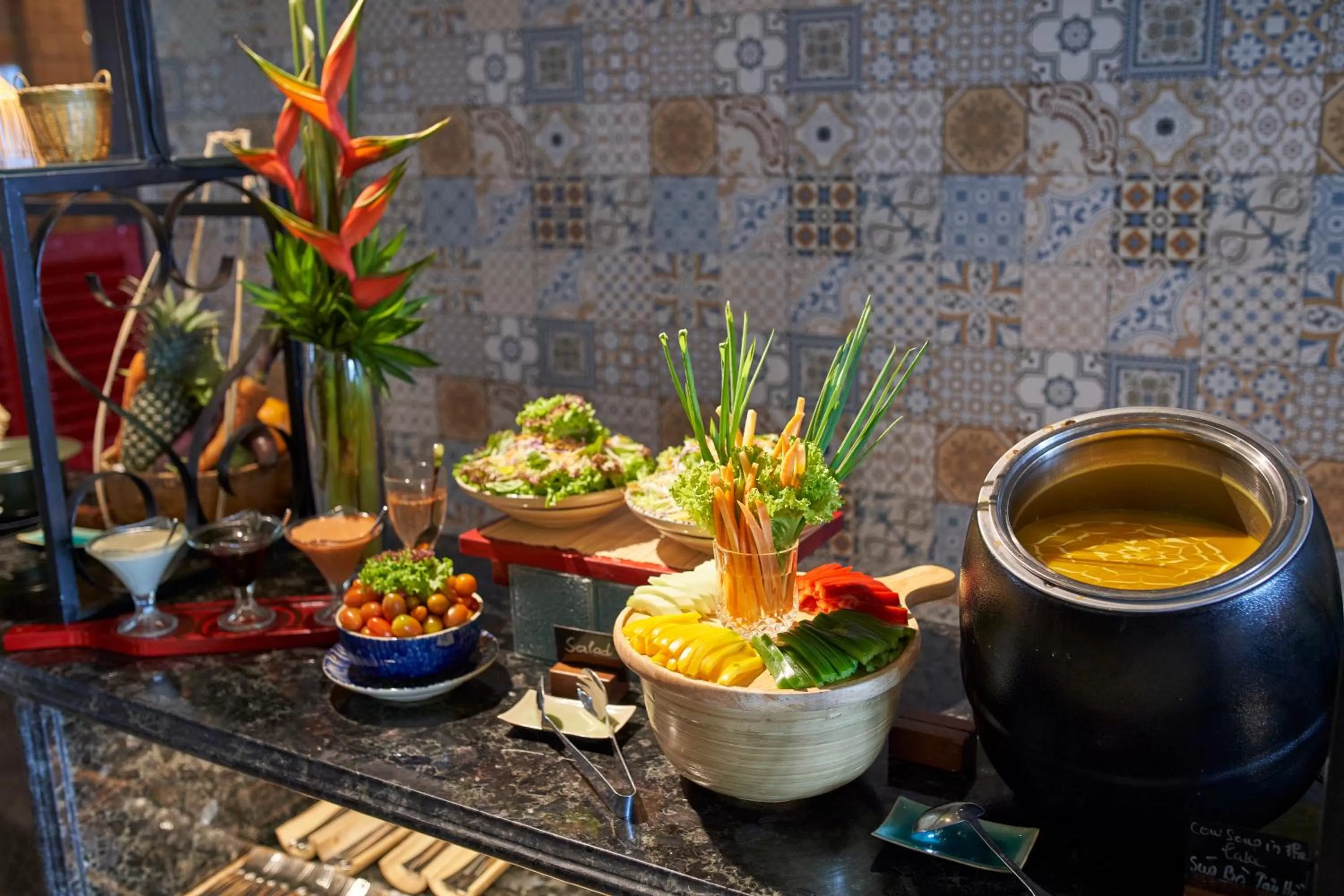 Restaurant/places to eat in Prostyle Hotel Ho Chi Minh プロスタイルホテルホーチミン