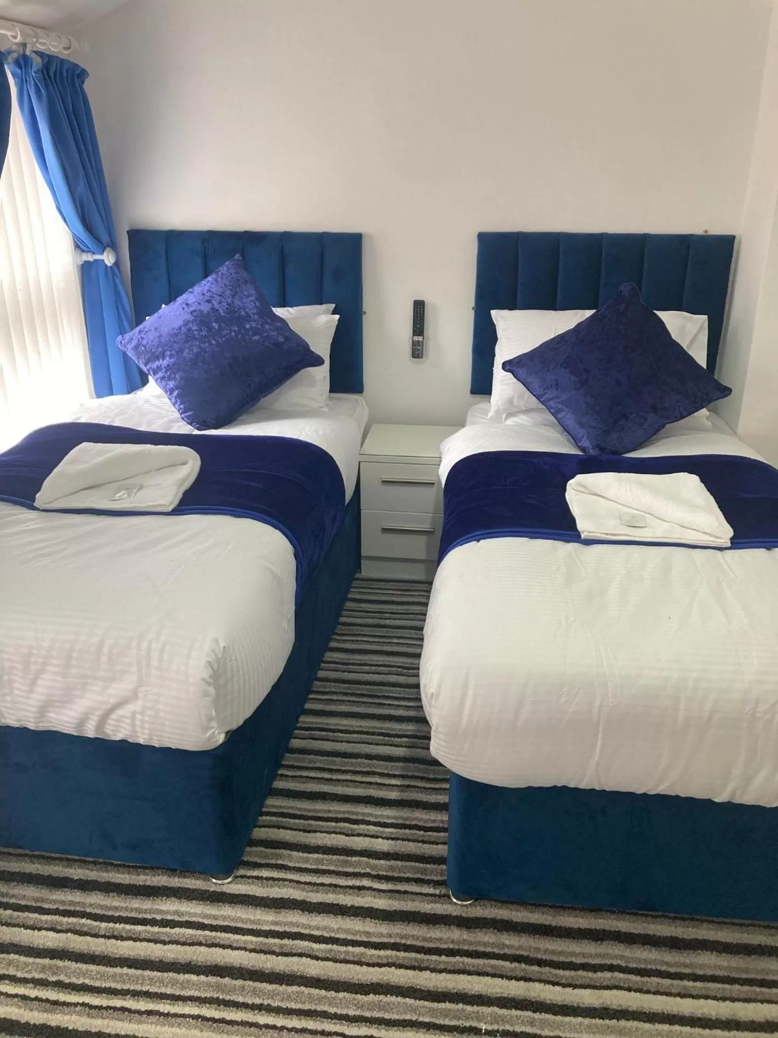 Bed in The New Astoria Hotel