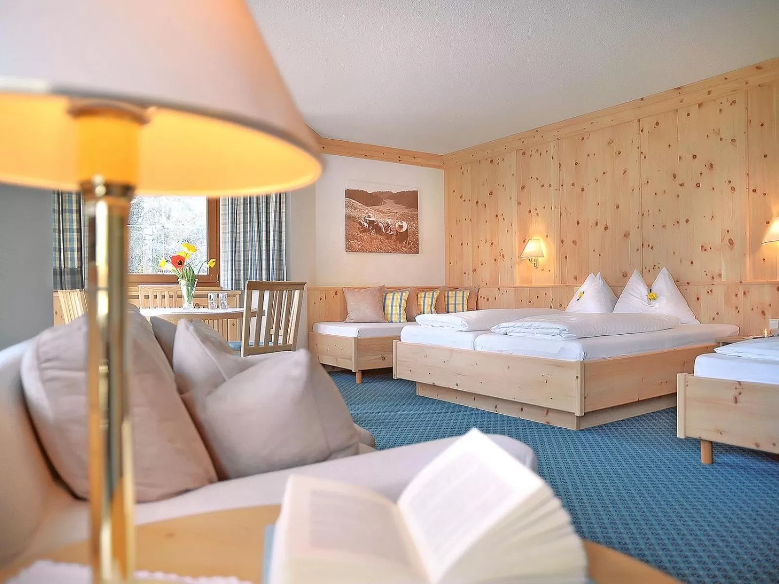 Quadruple Room in Natur Resort RISSBACHER