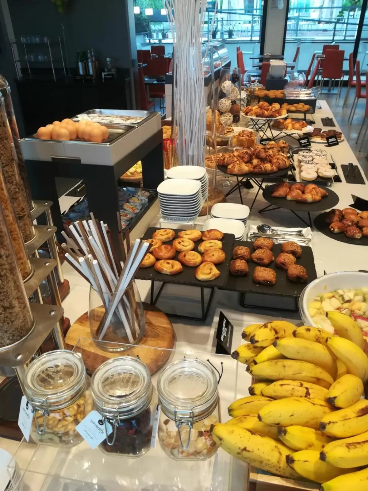 Buffet breakfast in Best Western Hotel Rome Airport